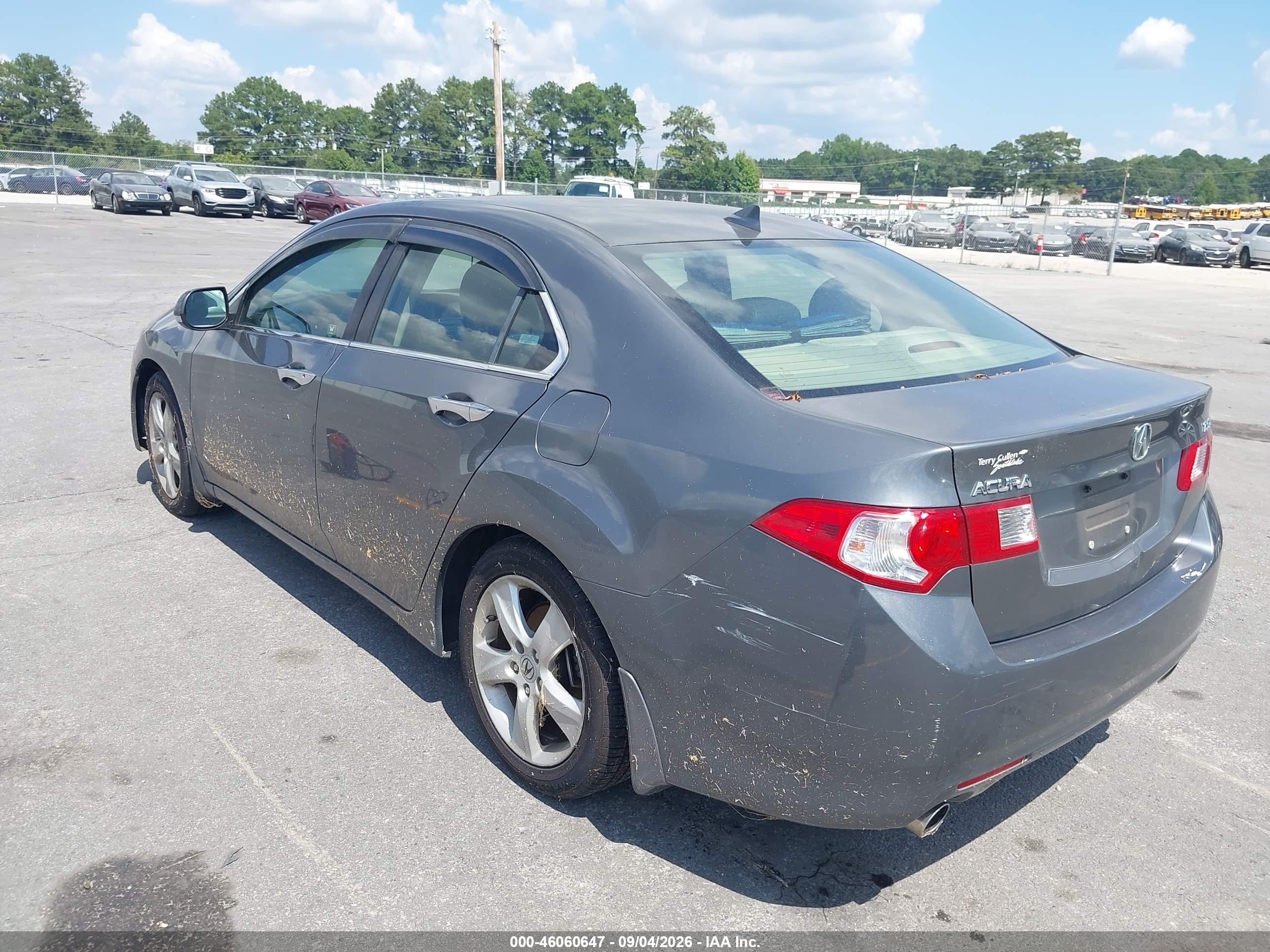 2009 Acura Tsx Gray vin: JH4CU26619C001239