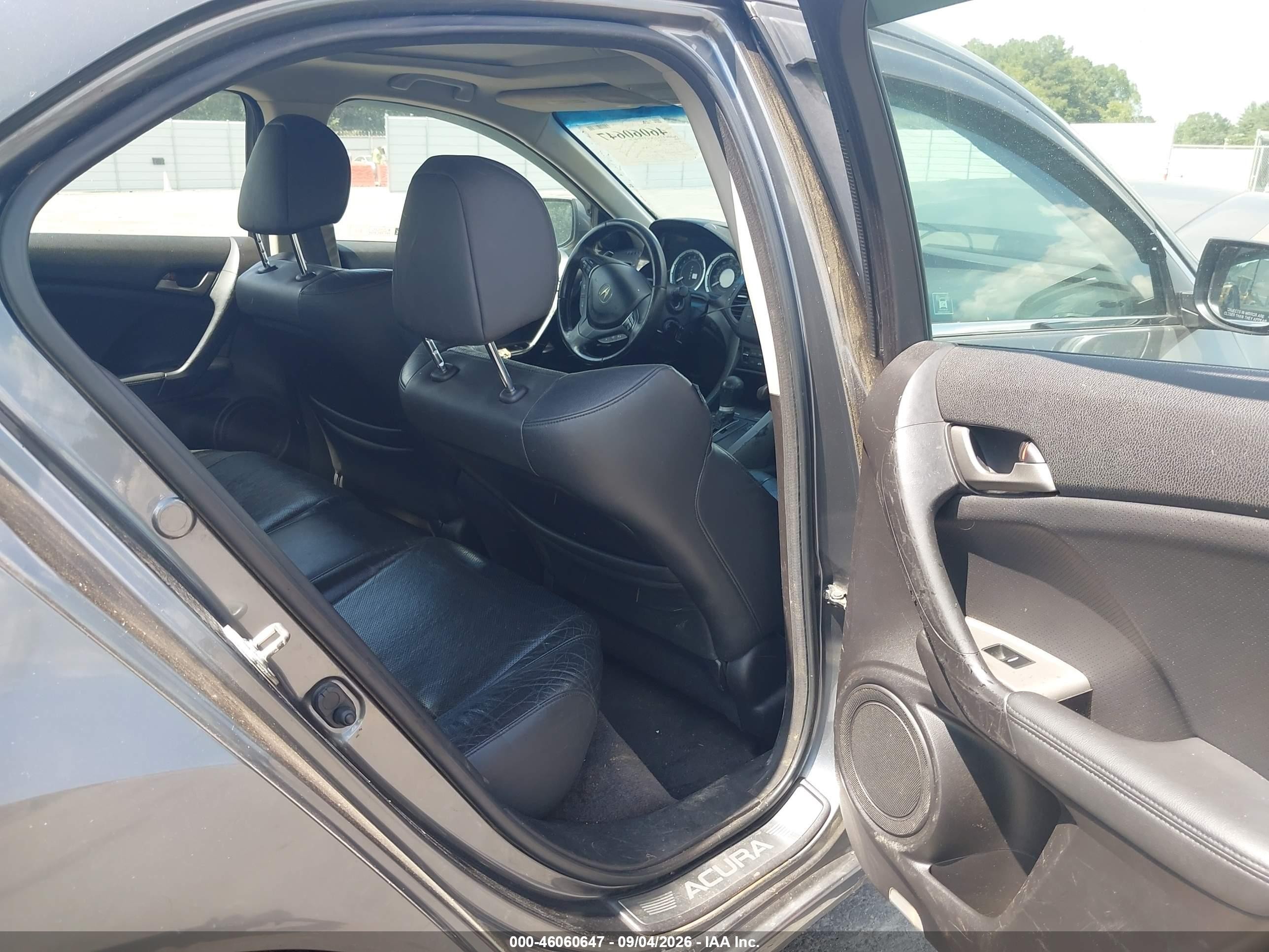 2009 Acura Tsx Gray vin: JH4CU26619C001239