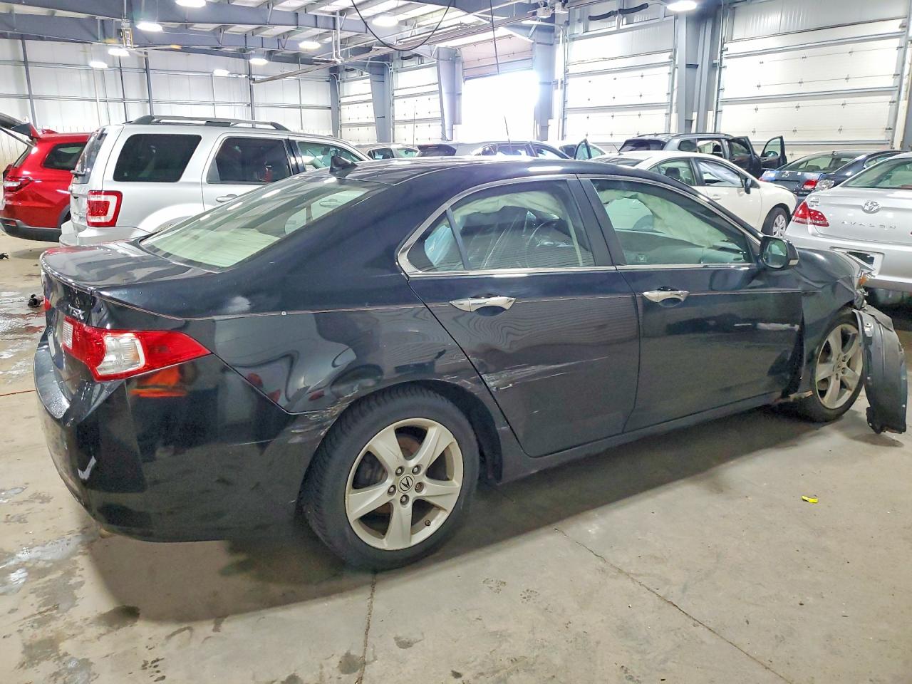 2009 Acura Tsx Black vin: JH4CU26619C004013
