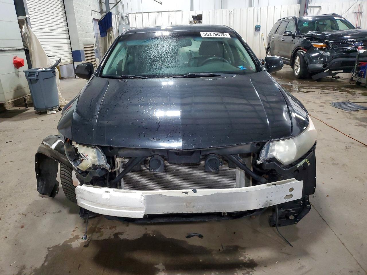 2009 Acura Tsx Black vin: JH4CU26619C004013