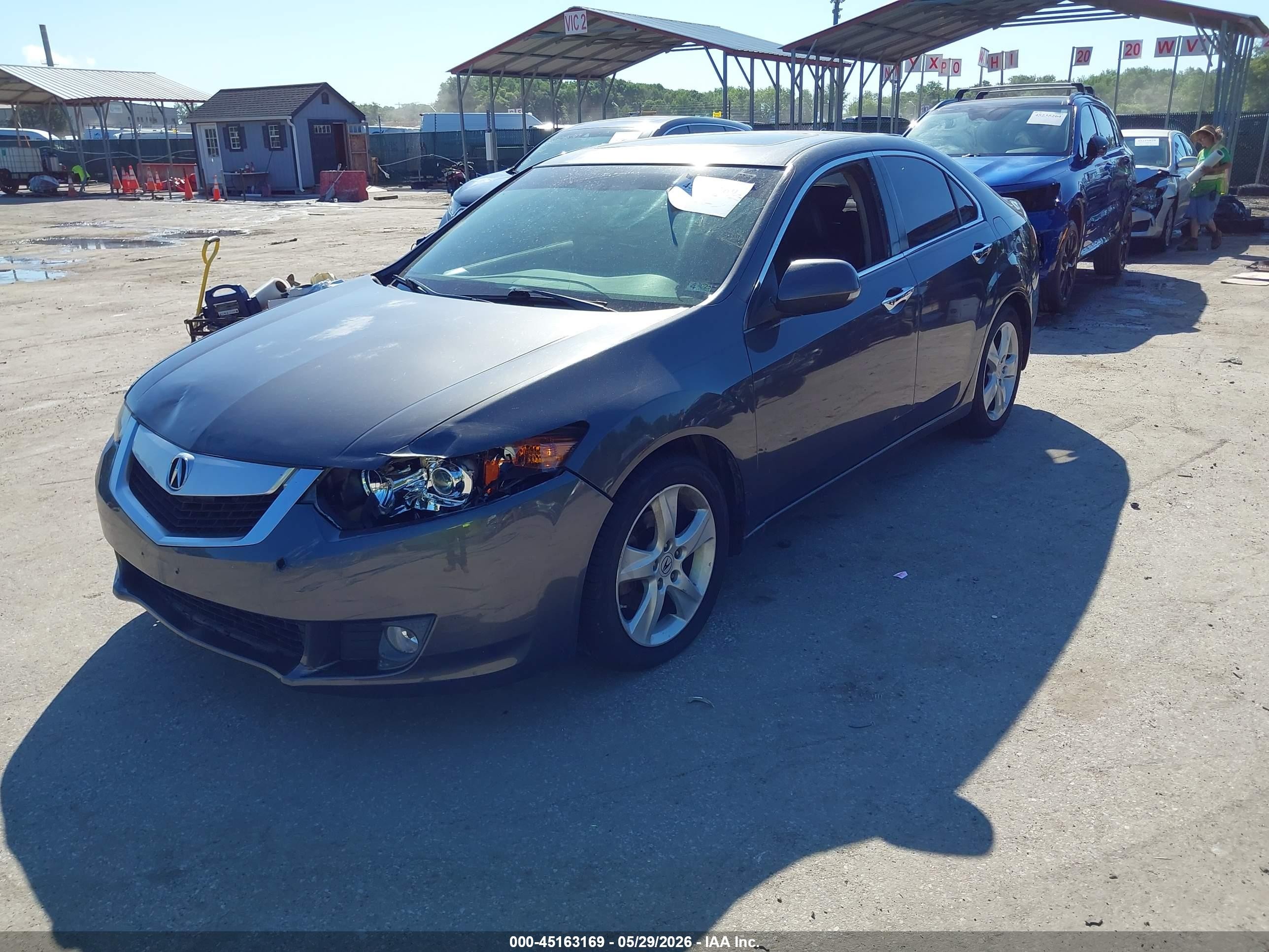 2009 Acura Tsx   Серый vin: JH4CU26619C017263