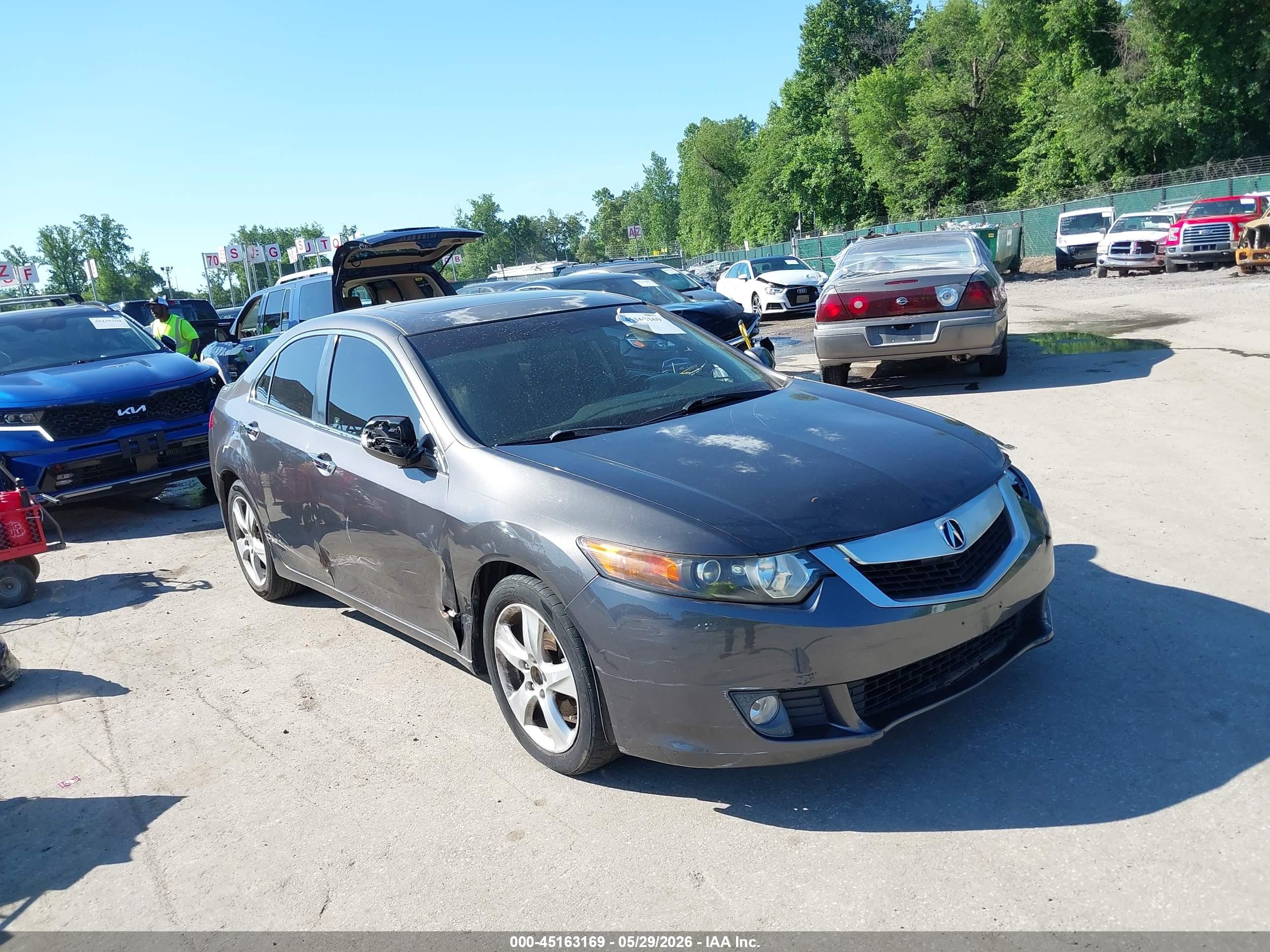 2009 Acura Tsx   Gray vin: JH4CU26619C017263