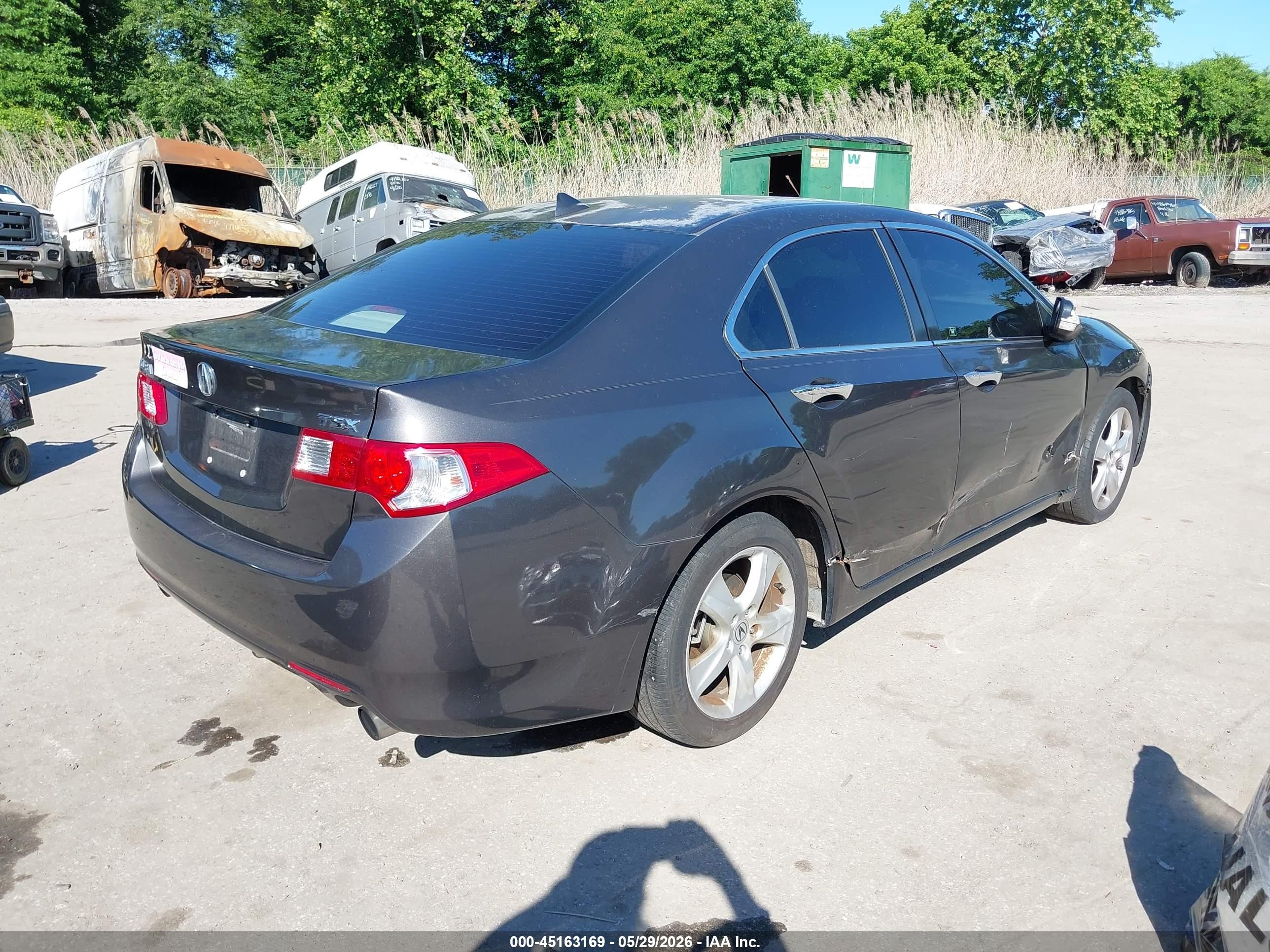 2009 Acura Tsx   Серый vin: JH4CU26619C017263
