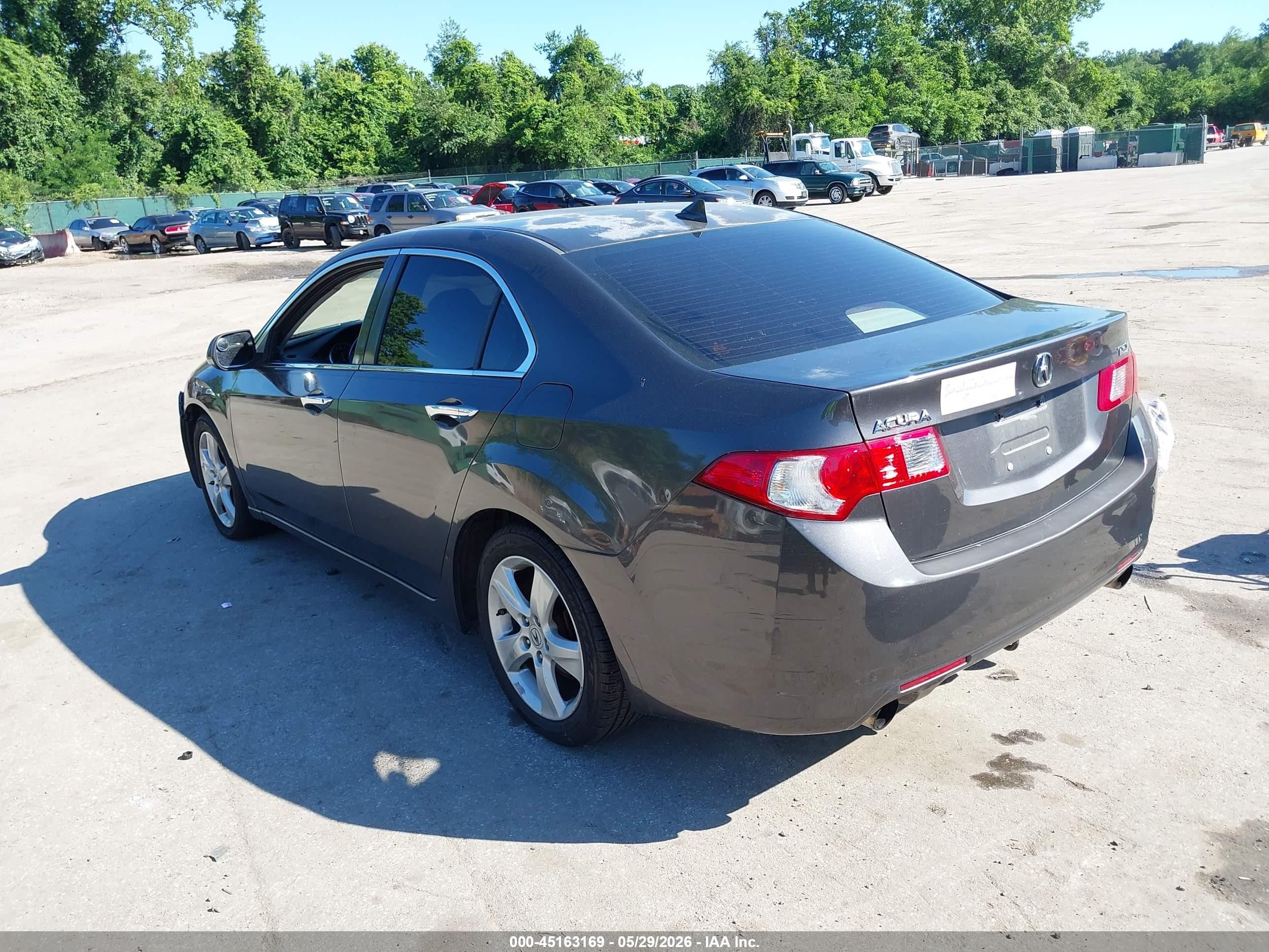 2009 Acura Tsx   Серый vin: JH4CU26619C017263