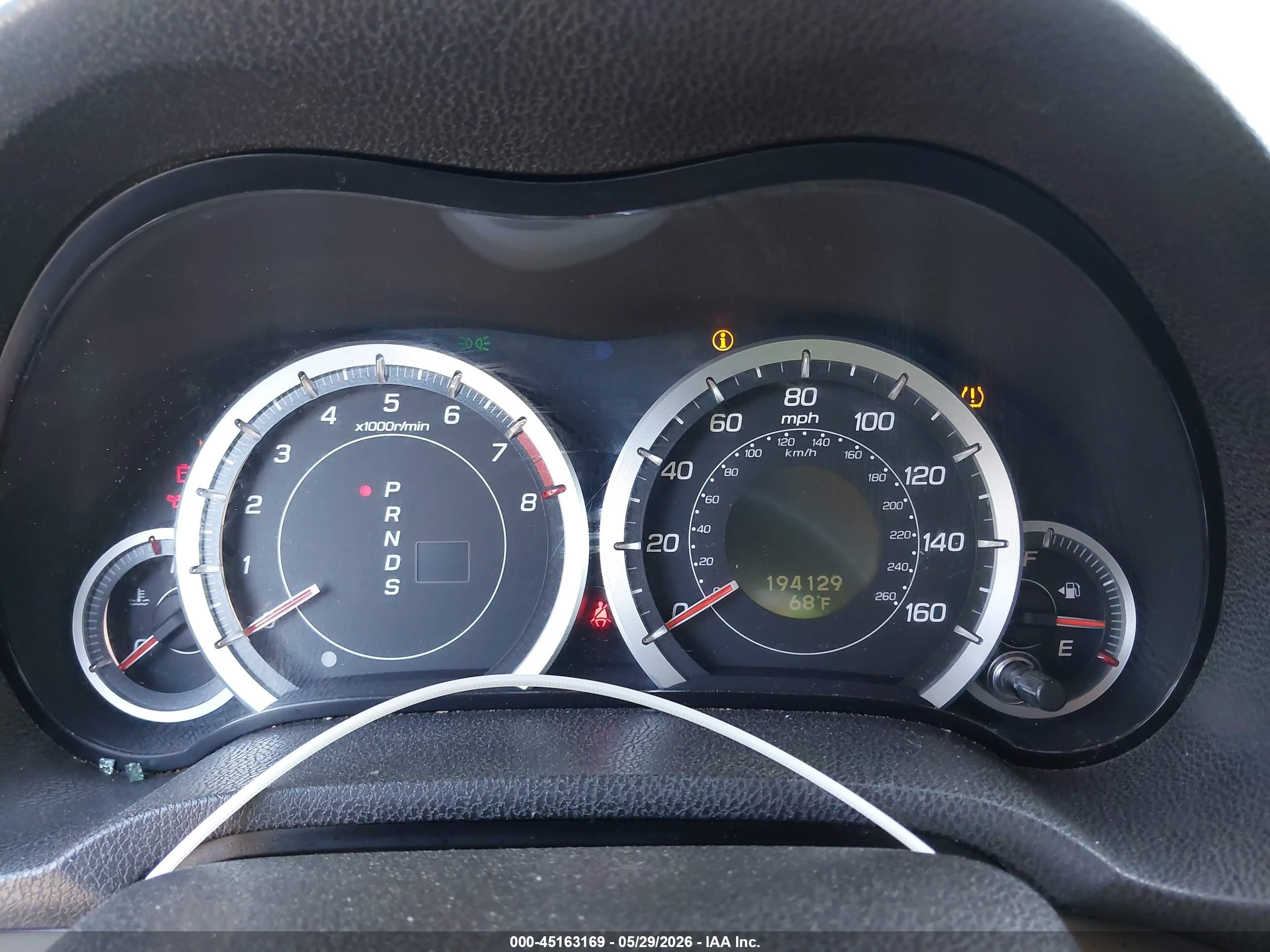 2009 Acura Tsx   Серый vin: JH4CU26619C017263