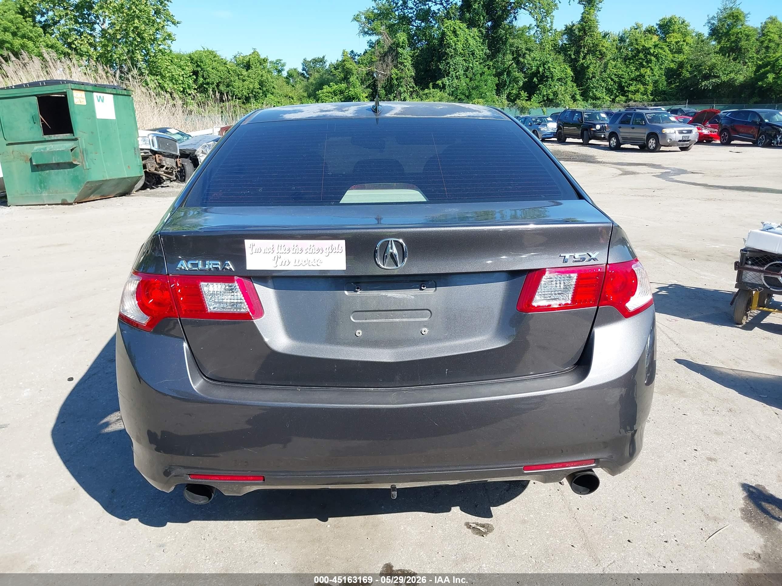 2009 Acura Tsx   Серый vin: JH4CU26619C017263
