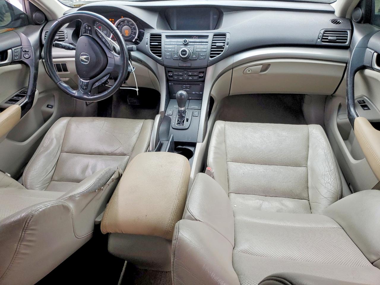 2009 Acura Tsx Silver vin: JH4CU26619C031549