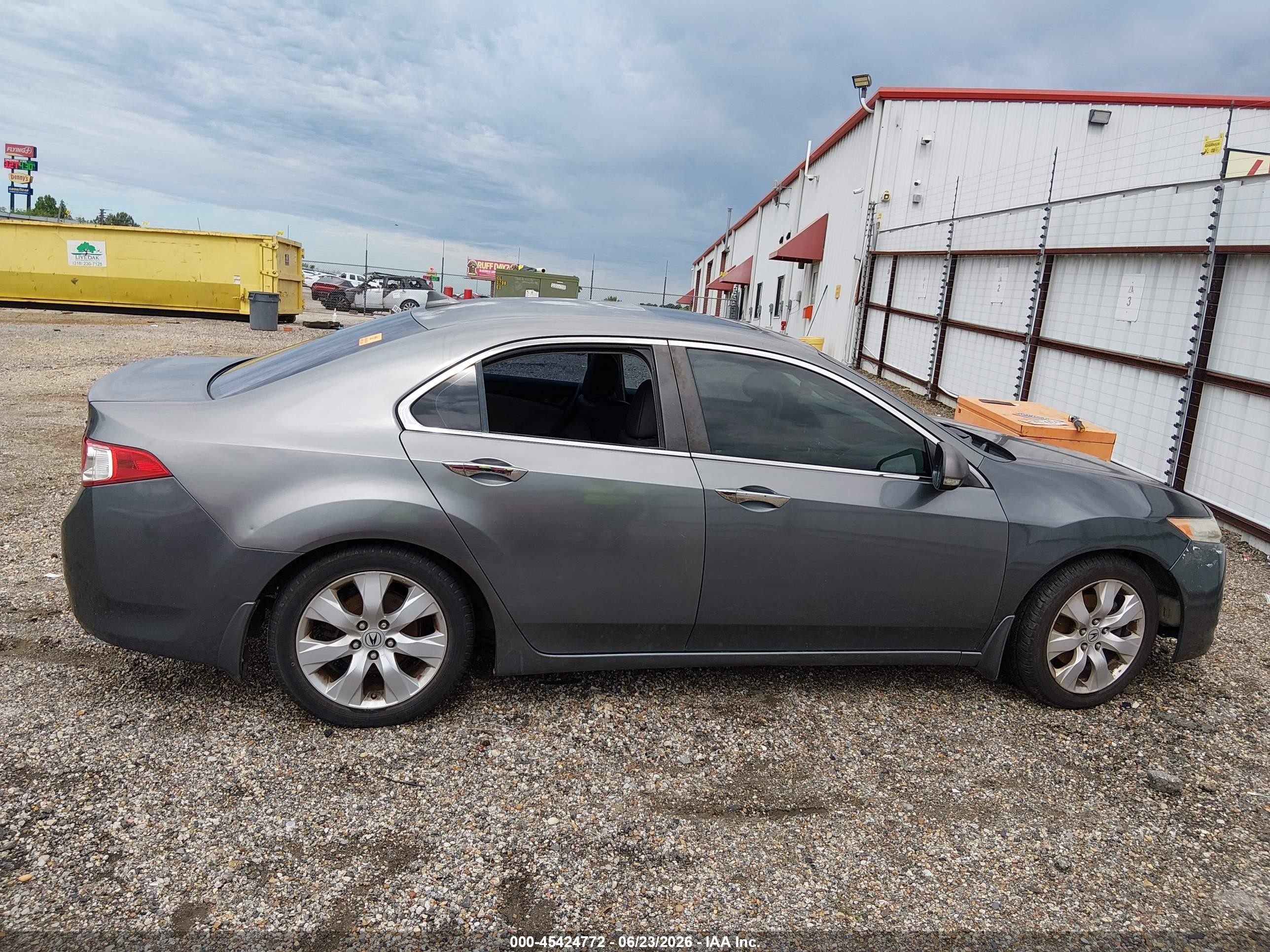 2009 Acura Tsx   Gray vin: JH4CU26619C036413
