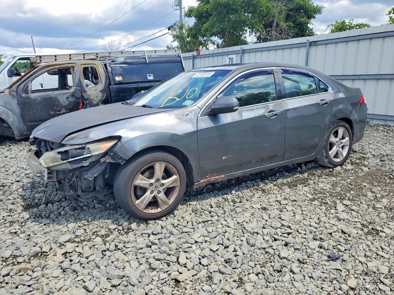 2009 Acura Tsx Gray vin: JH4CU26619C036511
