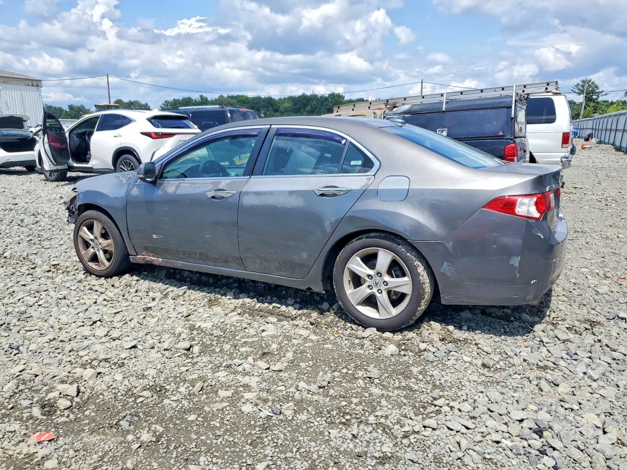 2009 Acura Tsx Gray vin: JH4CU26619C036511