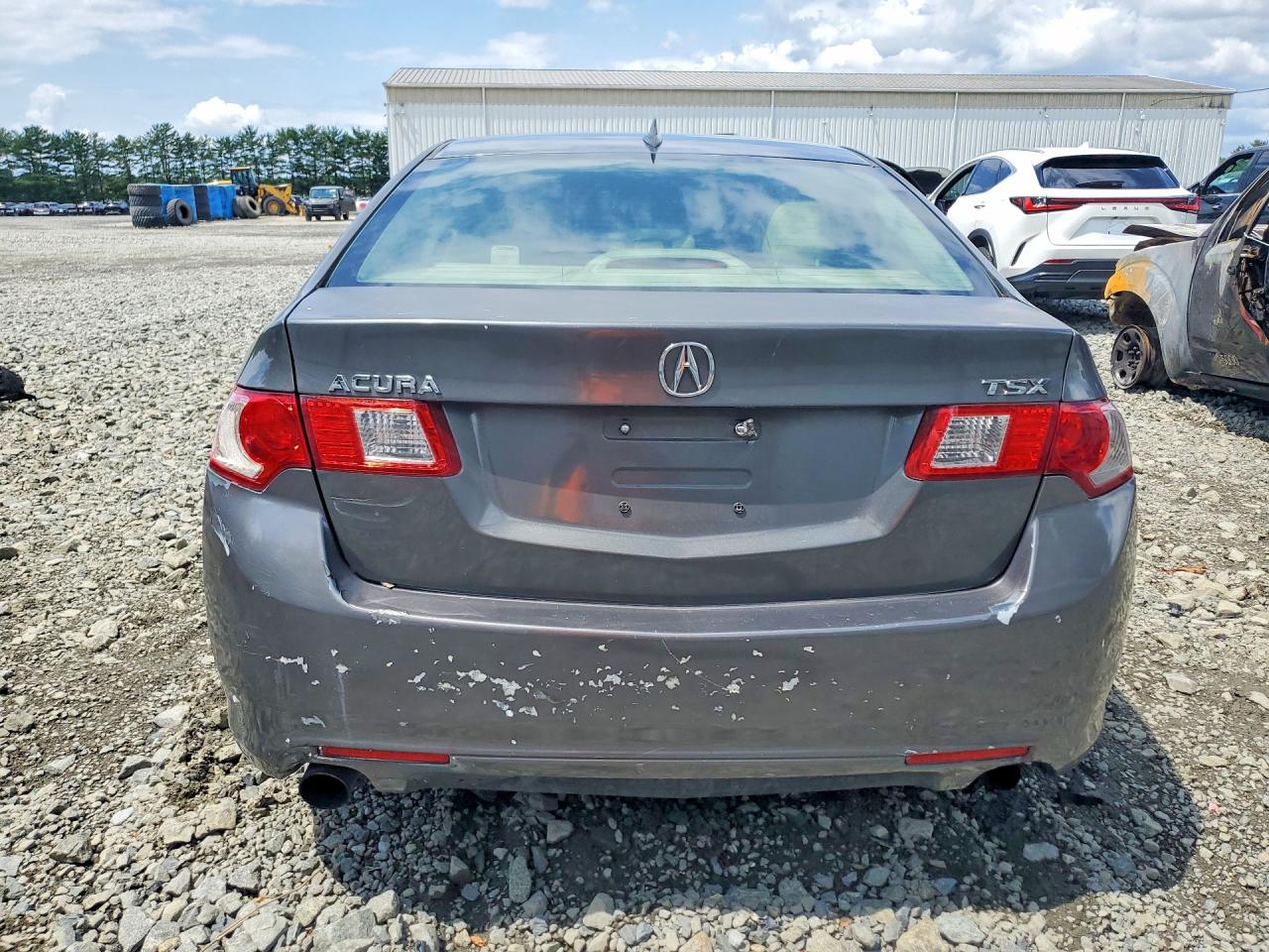 2009 Acura Tsx Gray vin: JH4CU26619C036511