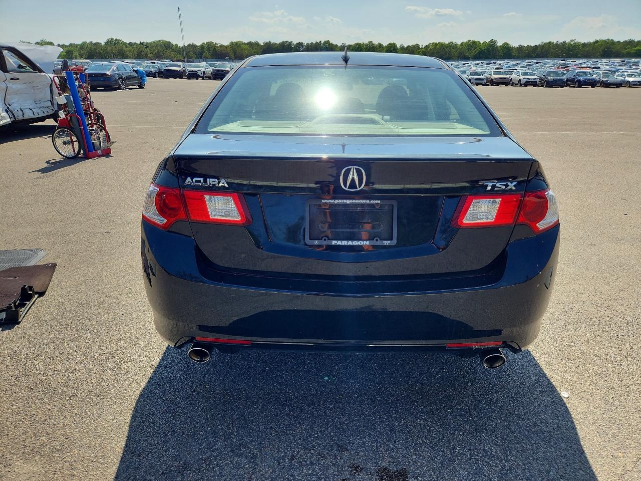 2009 Acura Tsx Black vin: JH4CU26629C003985