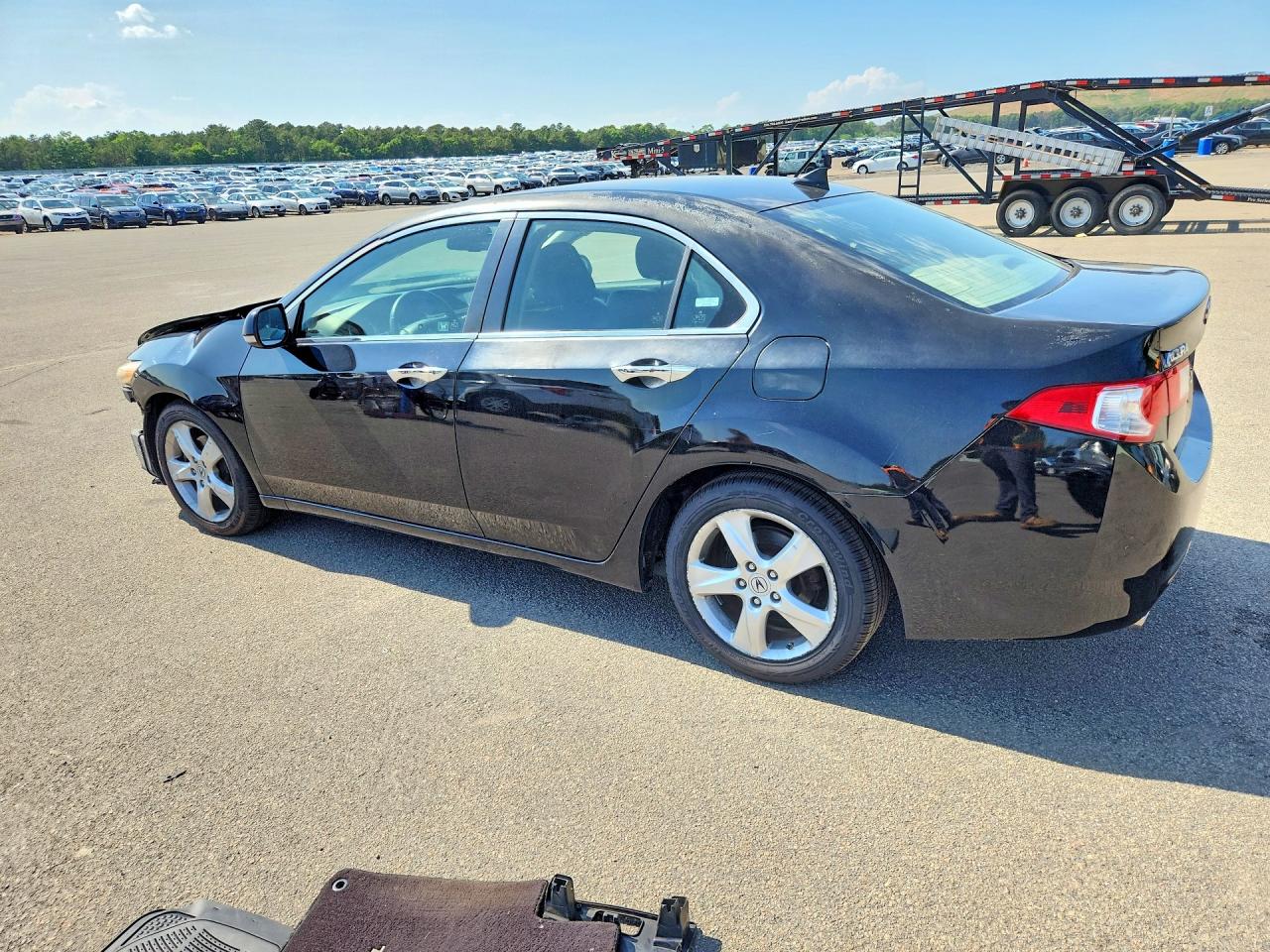 2009 Acura Tsx Black vin: JH4CU26629C003985