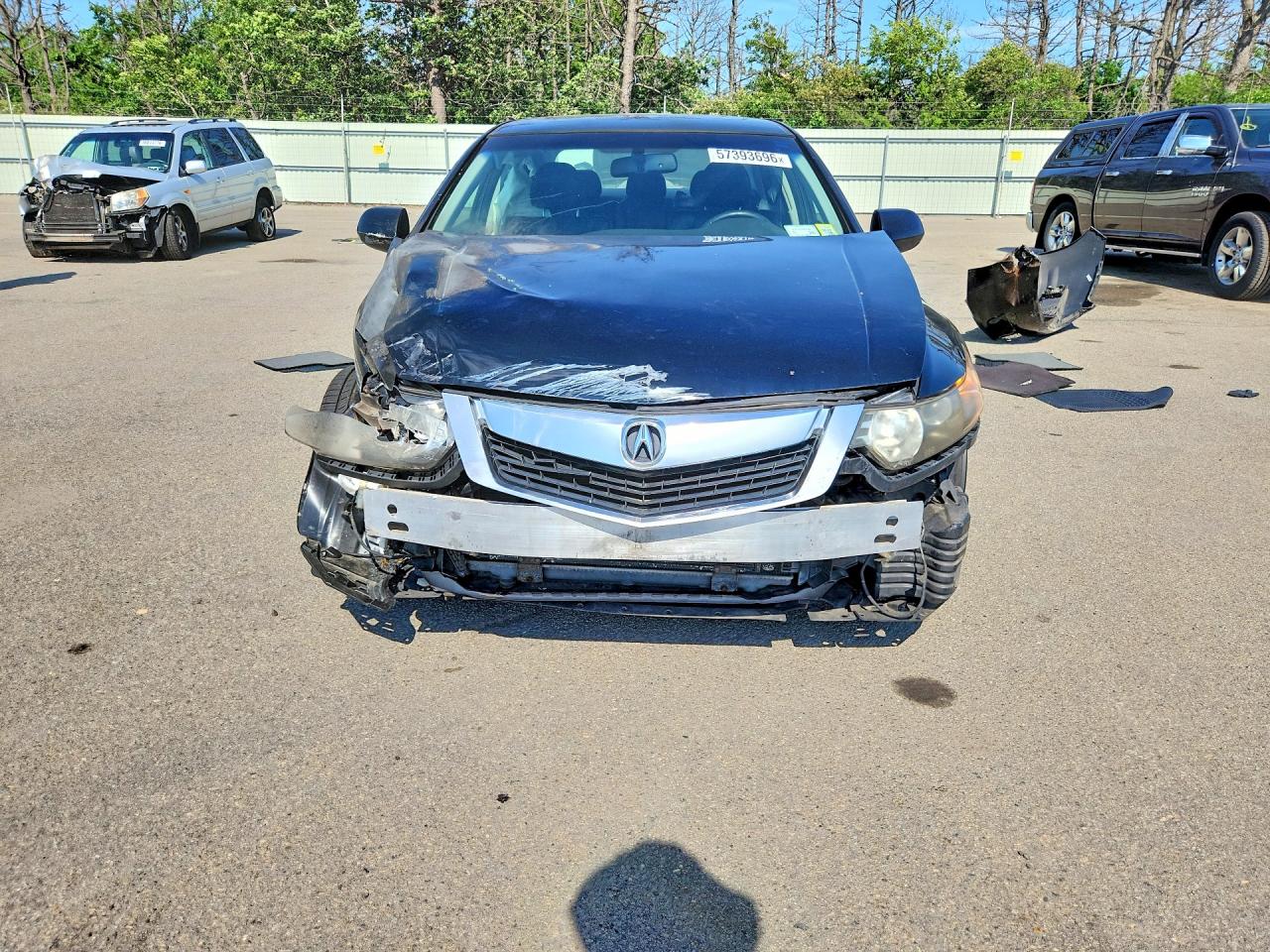 2009 Acura Tsx Black vin: JH4CU26629C003985