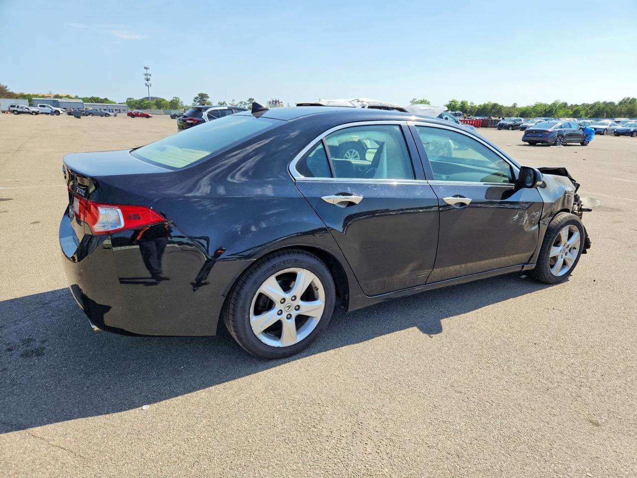 2009 Acura Tsx Black vin: JH4CU26629C003985