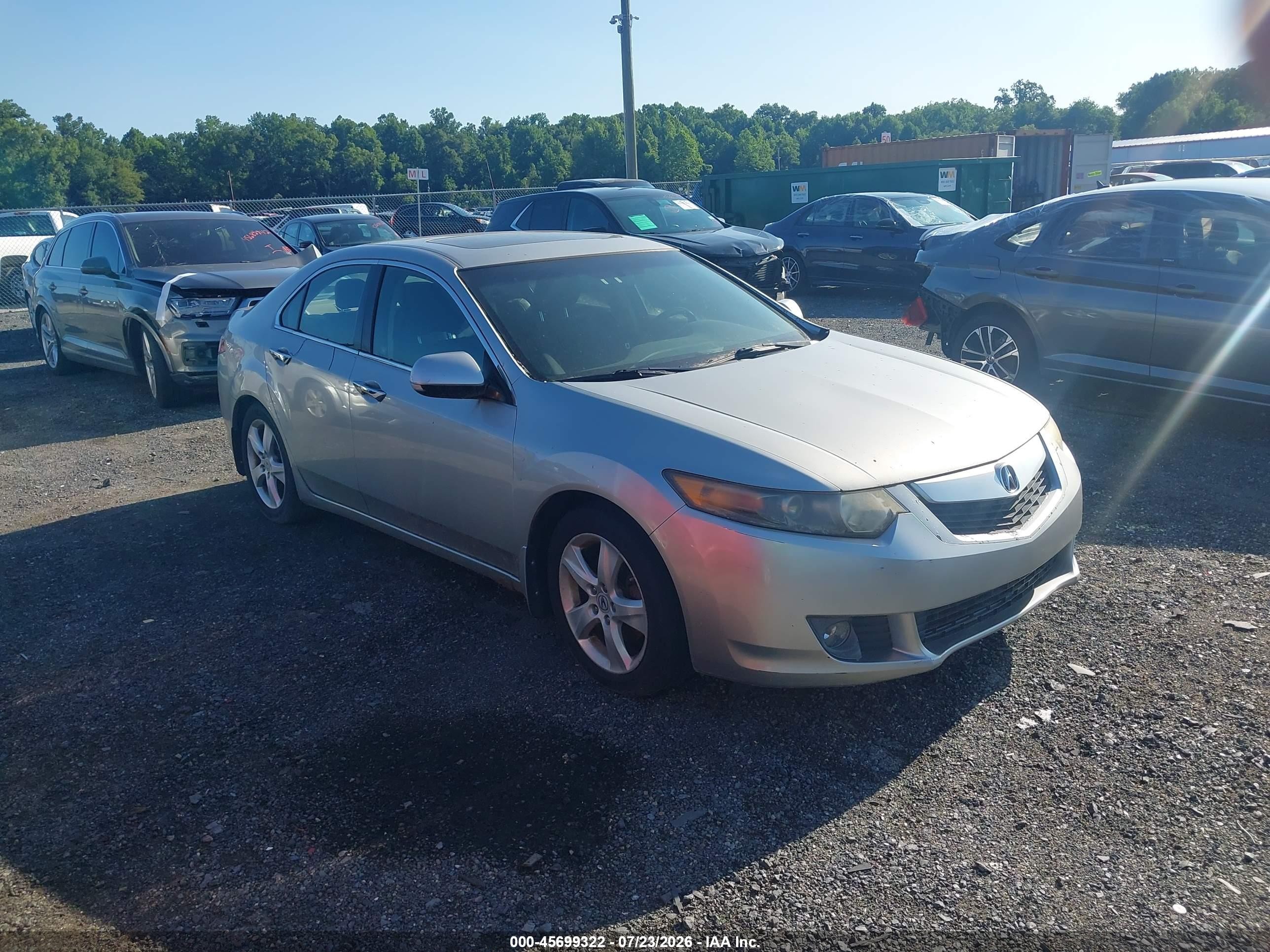 2009 Acura Tsx   Серебряный vin: JH4CU26629C005557