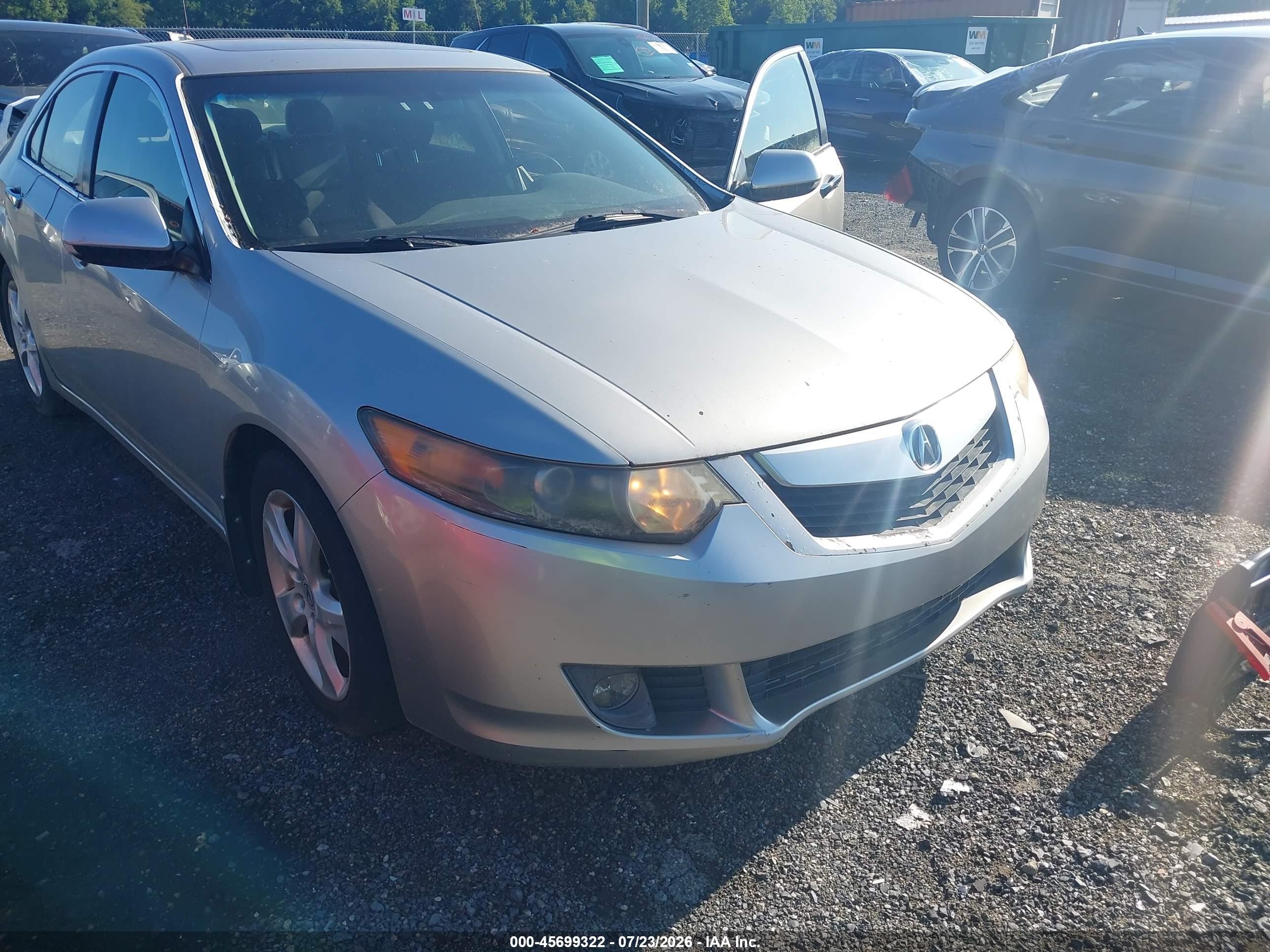 2009 Acura Tsx   Серебряный vin: JH4CU26629C005557