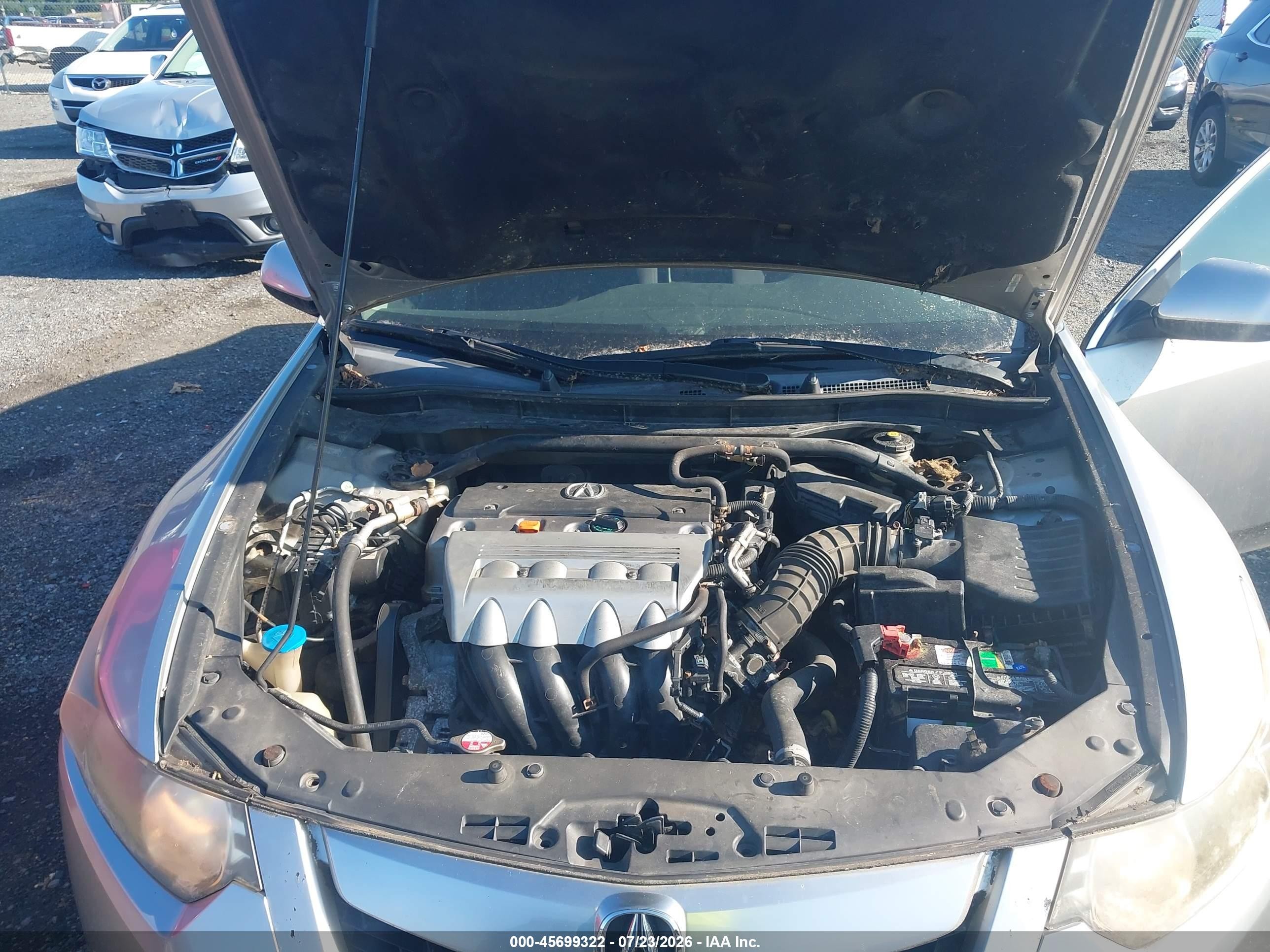 2009 Acura Tsx   Серебряный vin: JH4CU26629C005557
