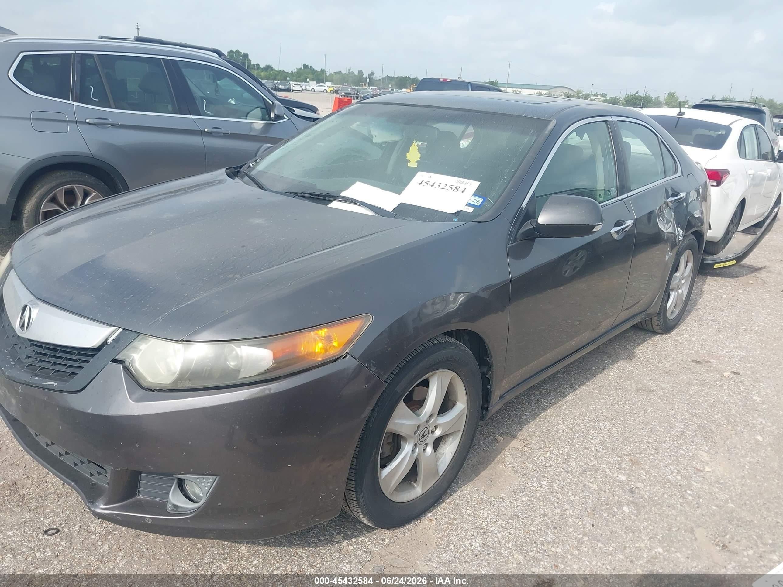 2009 Acura Tsx   Gray vin: JH4CU26629C011889