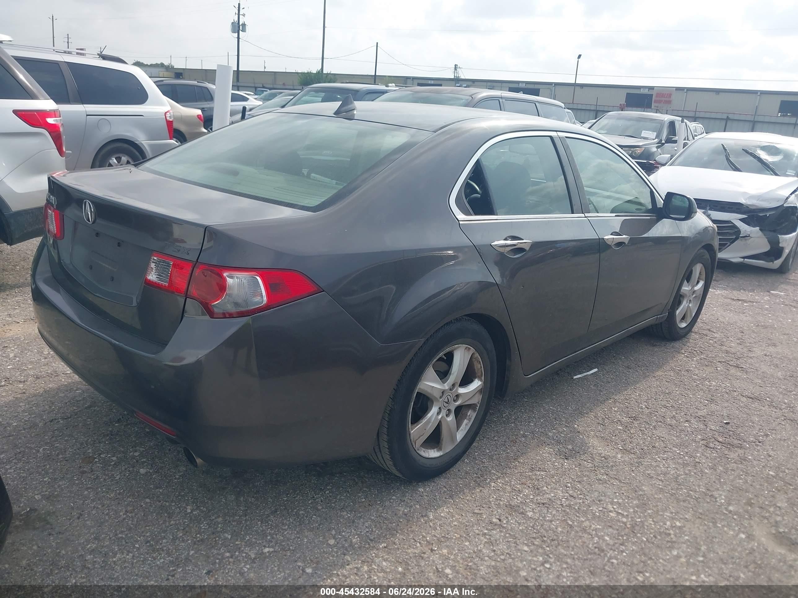 2009 Acura Tsx   Gray vin: JH4CU26629C011889