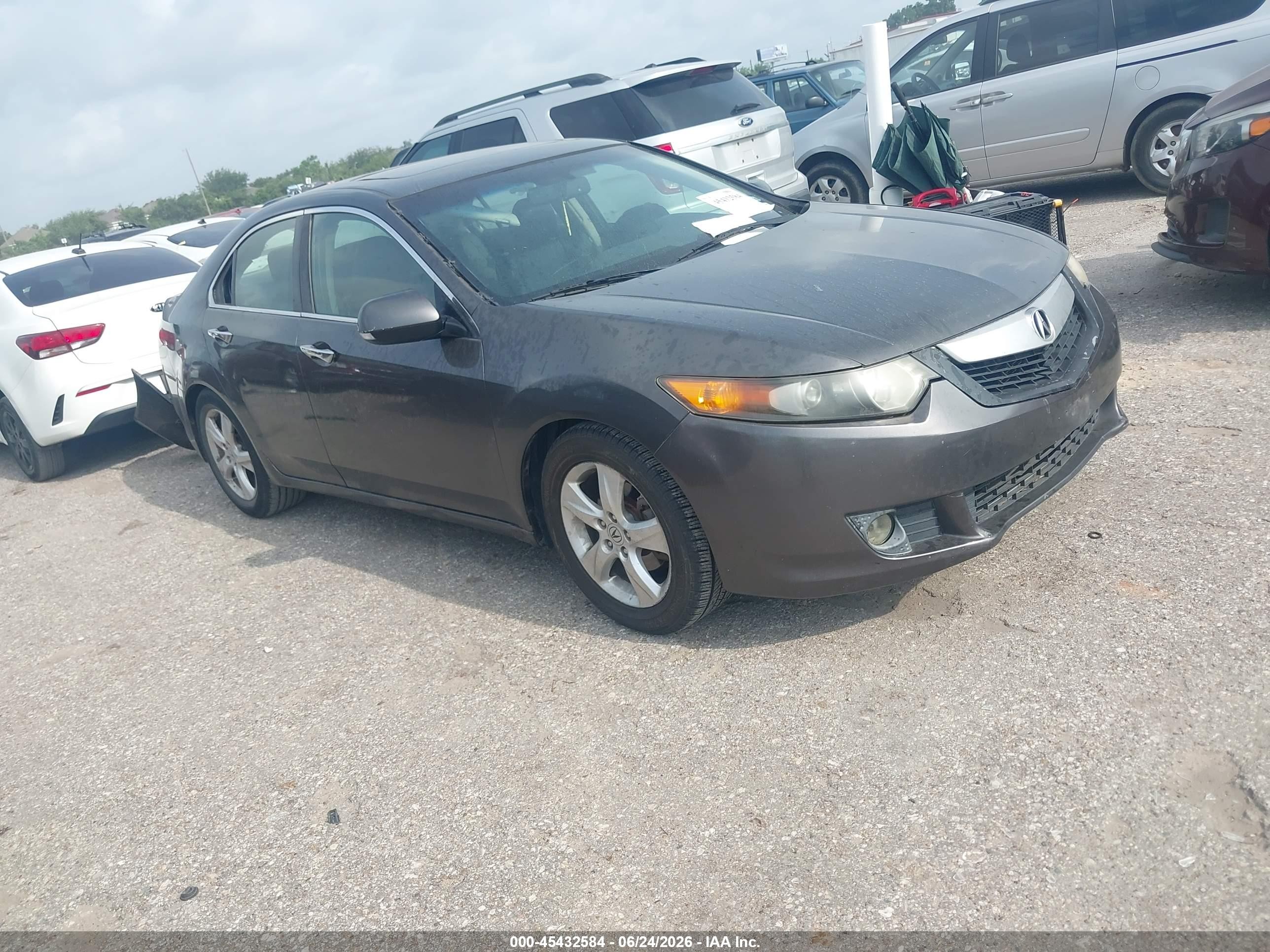2009 Acura Tsx   Gray vin: JH4CU26629C011889