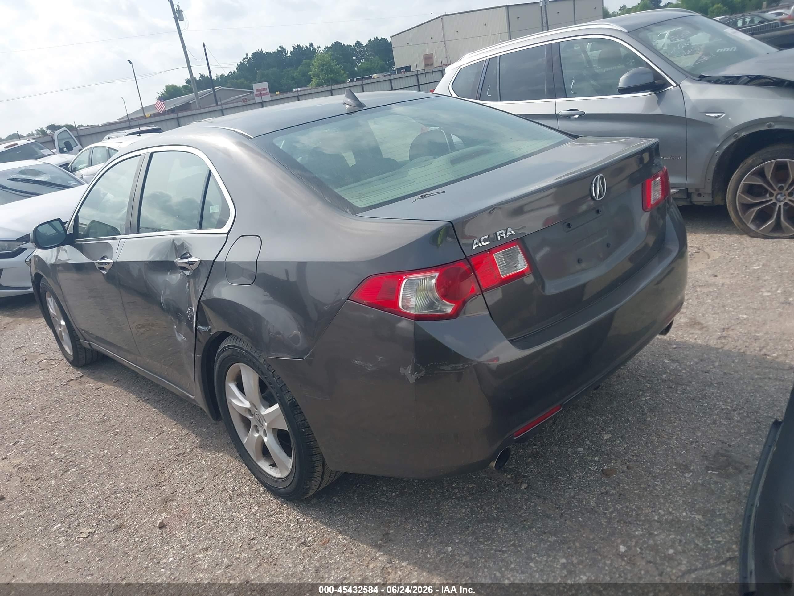 2009 Acura Tsx   Gray vin: JH4CU26629C011889
