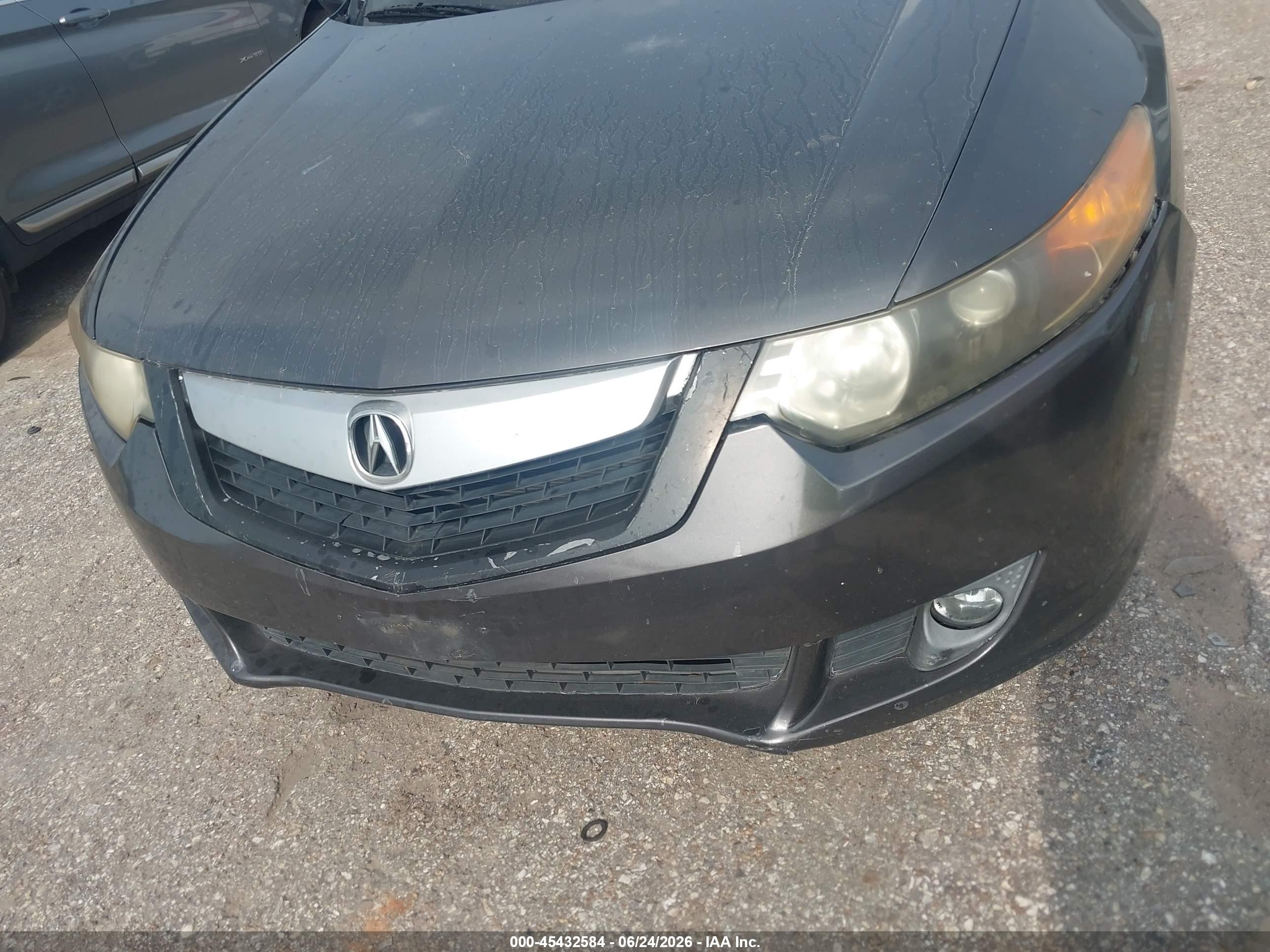 2009 Acura Tsx   Gray vin: JH4CU26629C011889