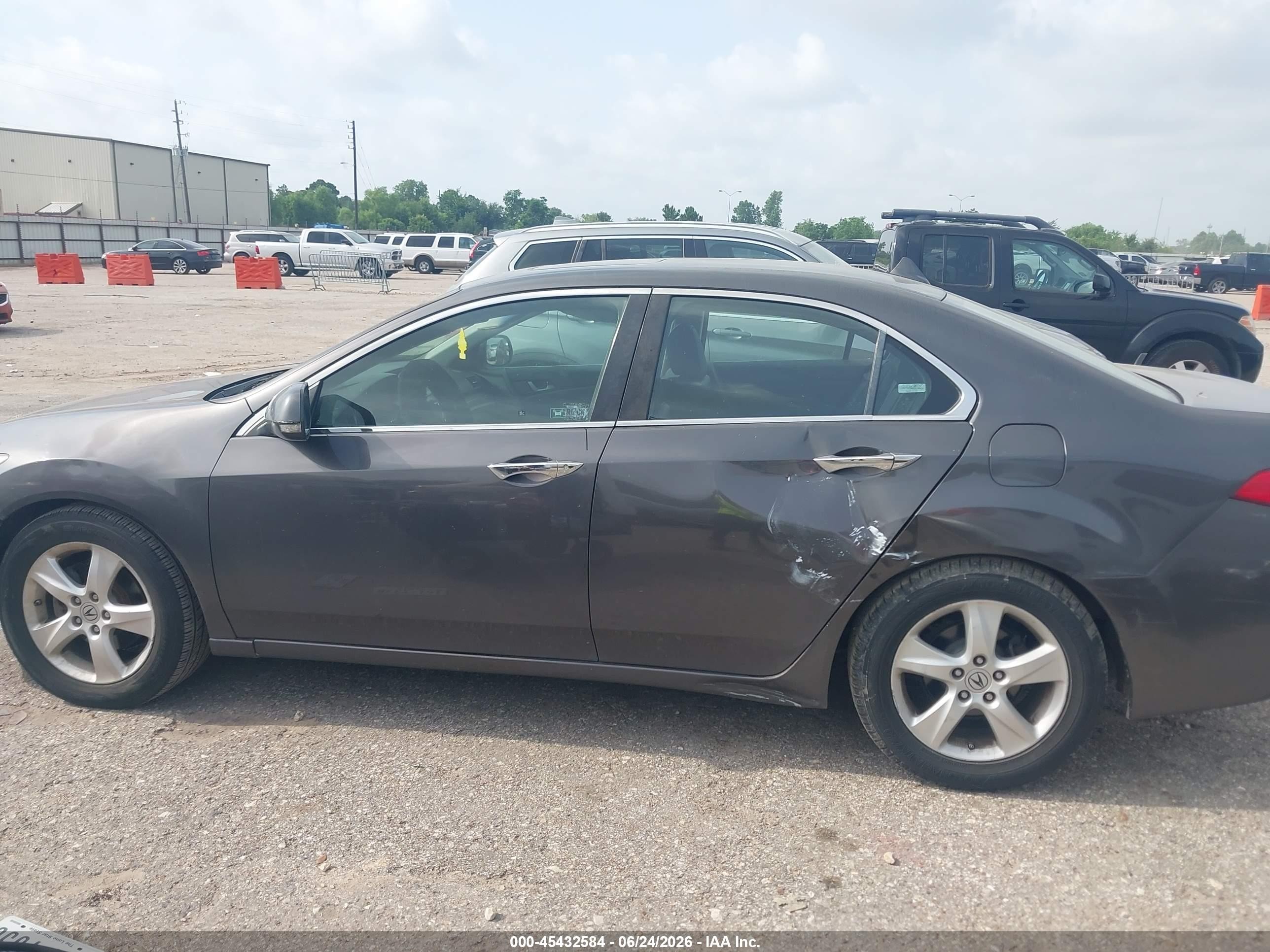 2009 Acura Tsx   Gray vin: JH4CU26629C011889