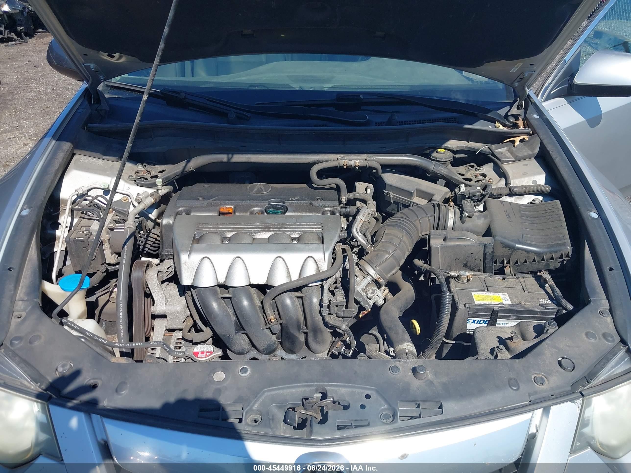 2009 Acura Tsx   Silver vin: JH4CU26629C025825