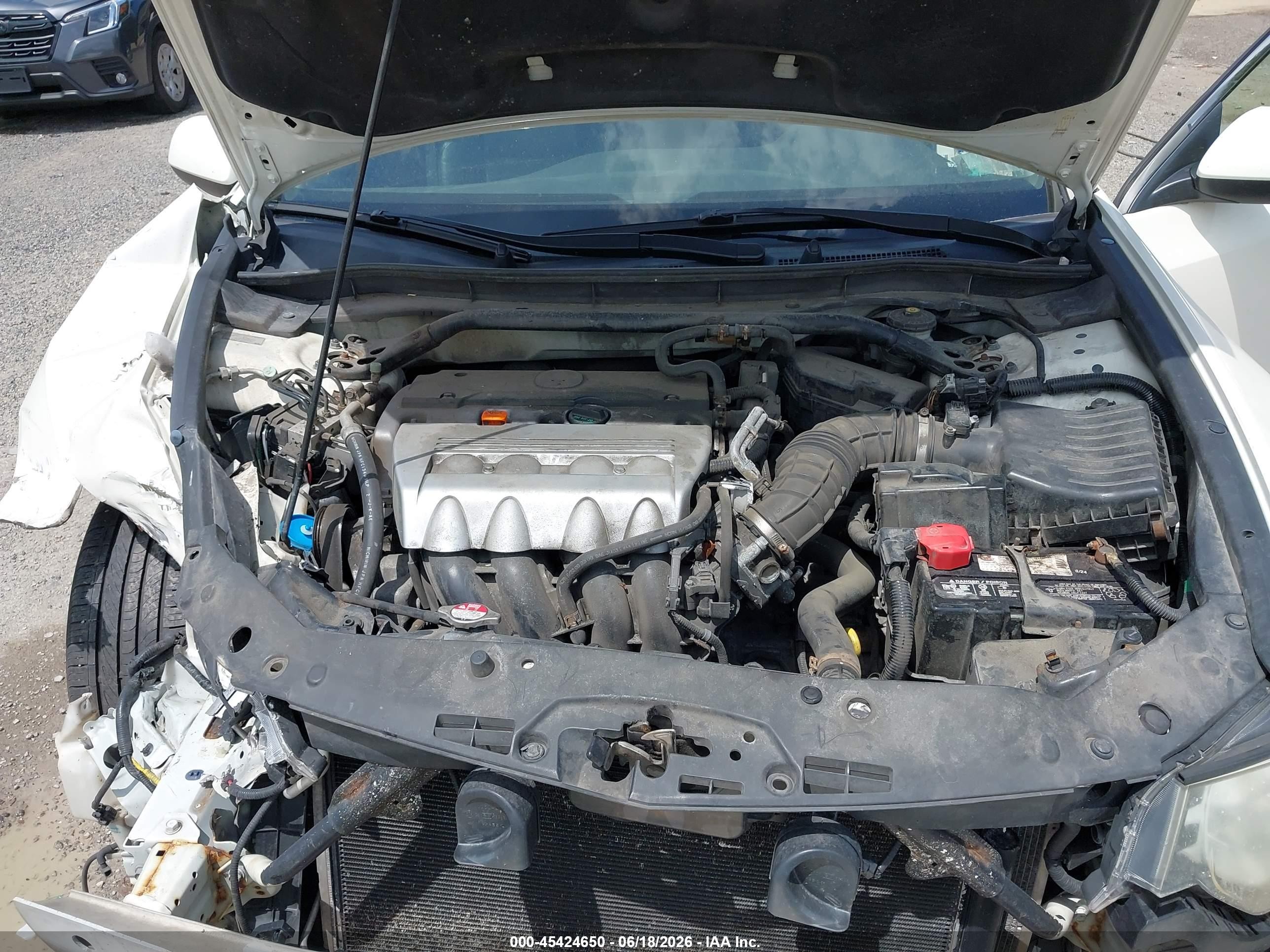 2009 Acura Tsx   White vin: JH4CU26629C027266