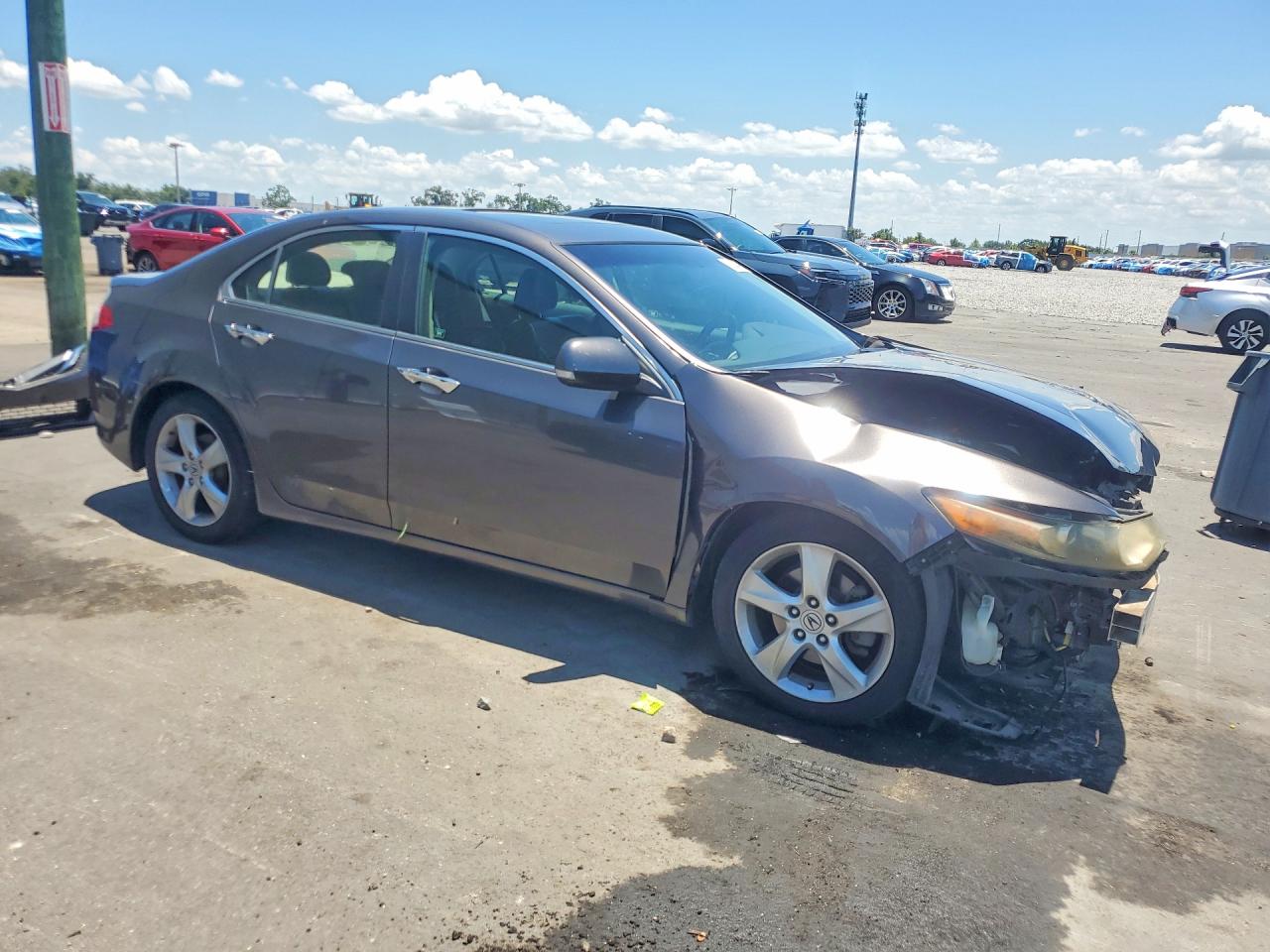2009 Acura Tsx Charcoal vin: JH4CU26629C027784