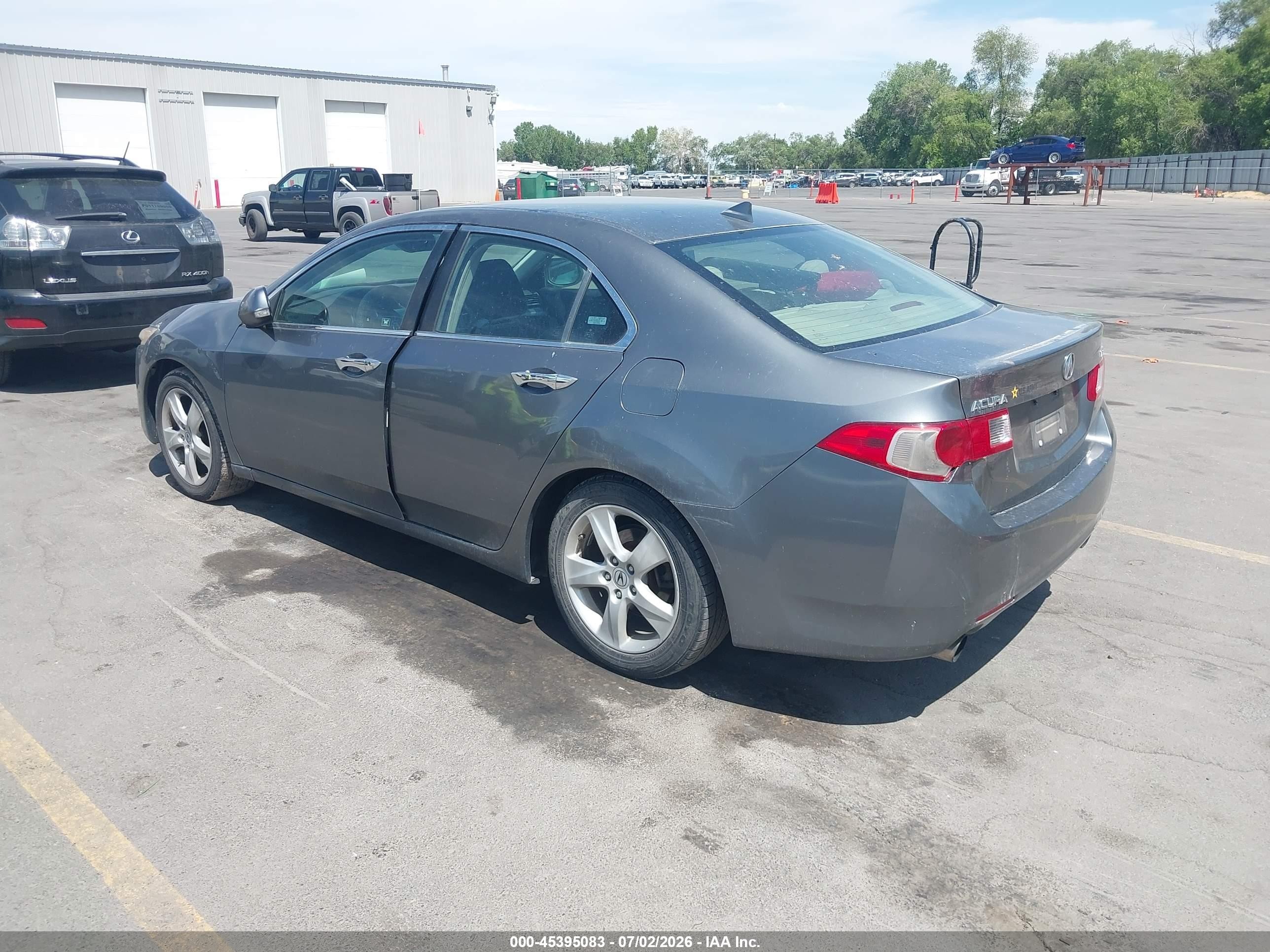 2009 Acura Tsx   Gray vin: JH4CU26629C028014