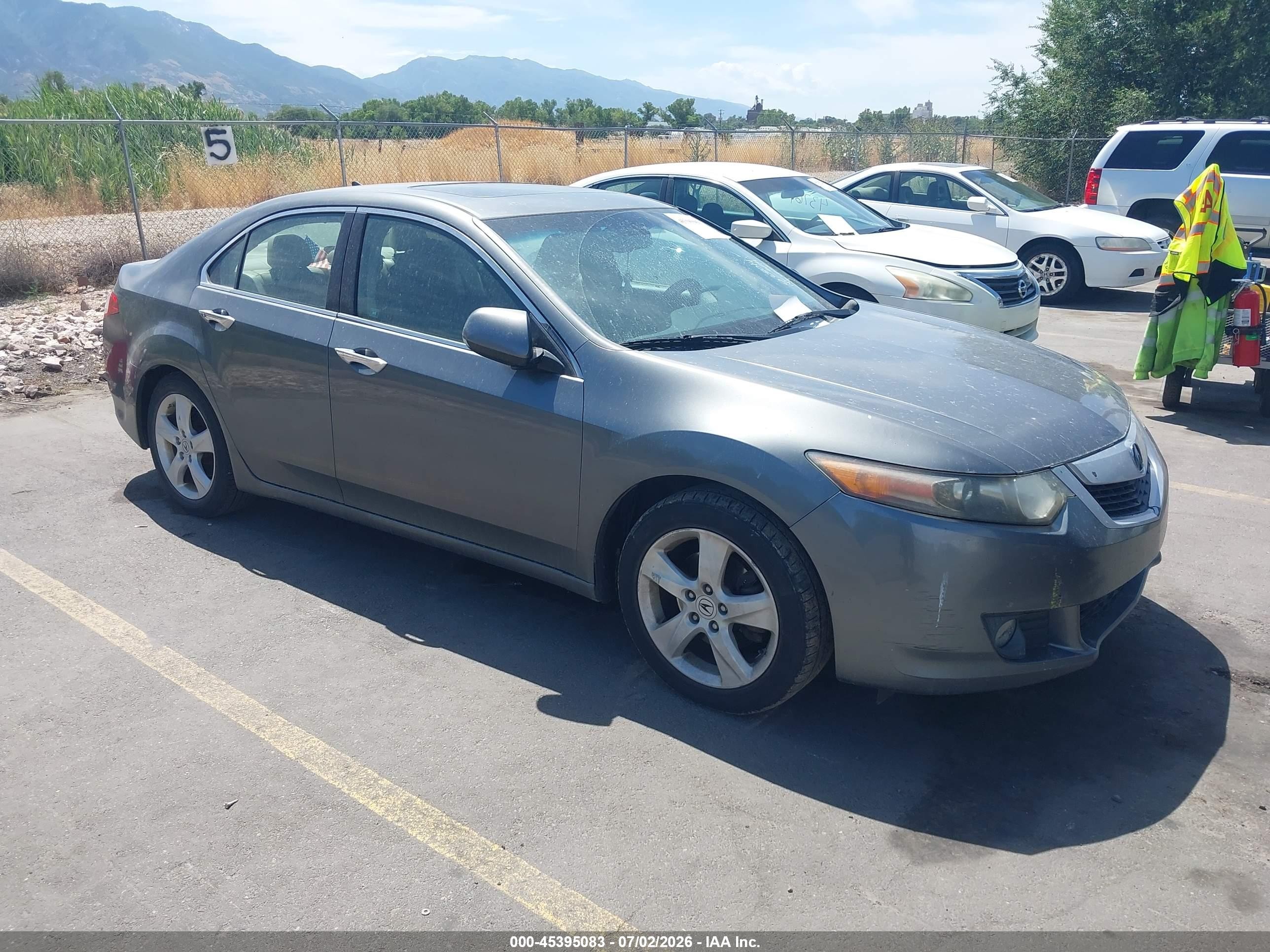 2009 Acura Tsx   Gray vin: JH4CU26629C028014