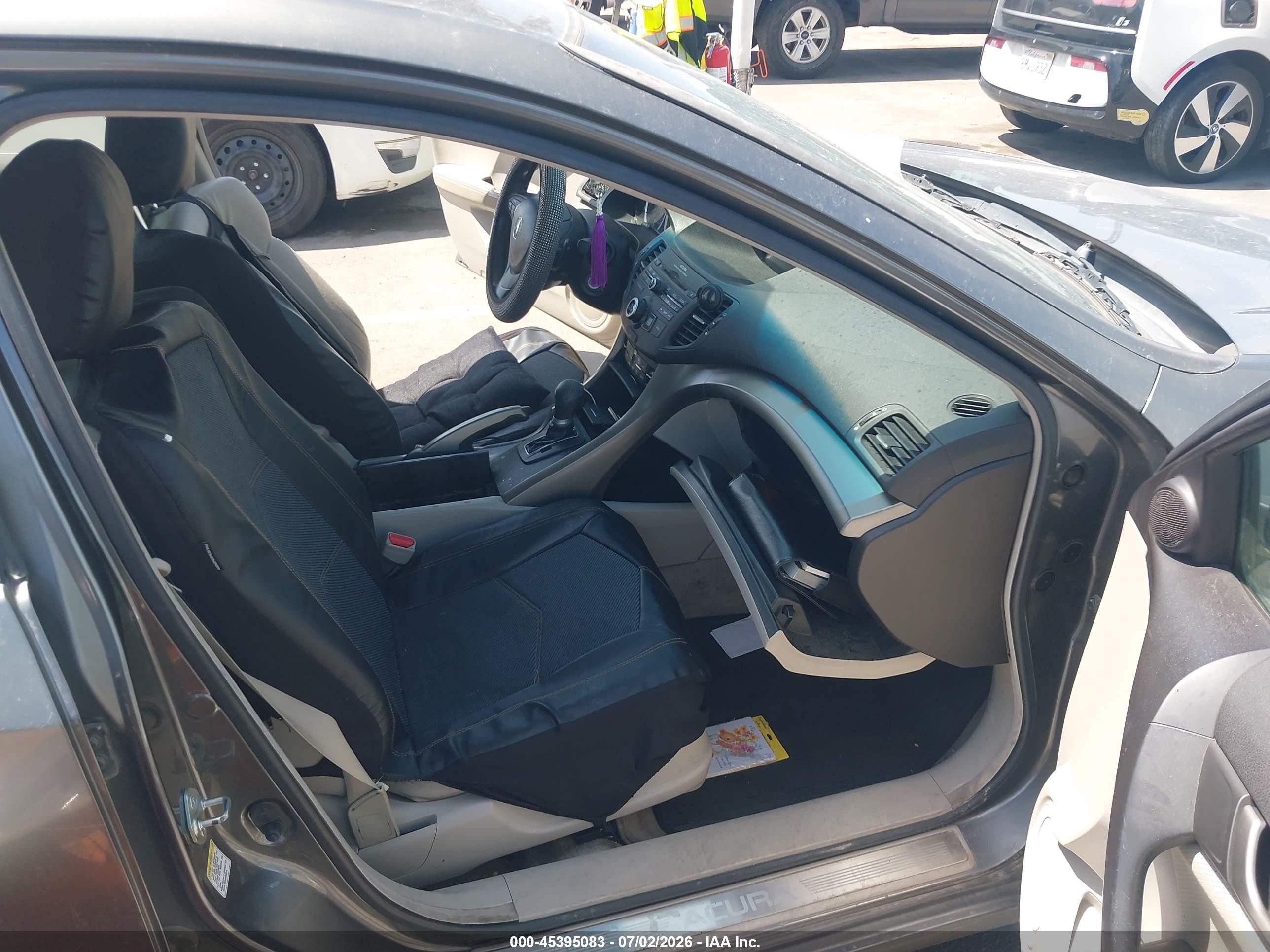 2009 Acura Tsx   Gray vin: JH4CU26629C028014
