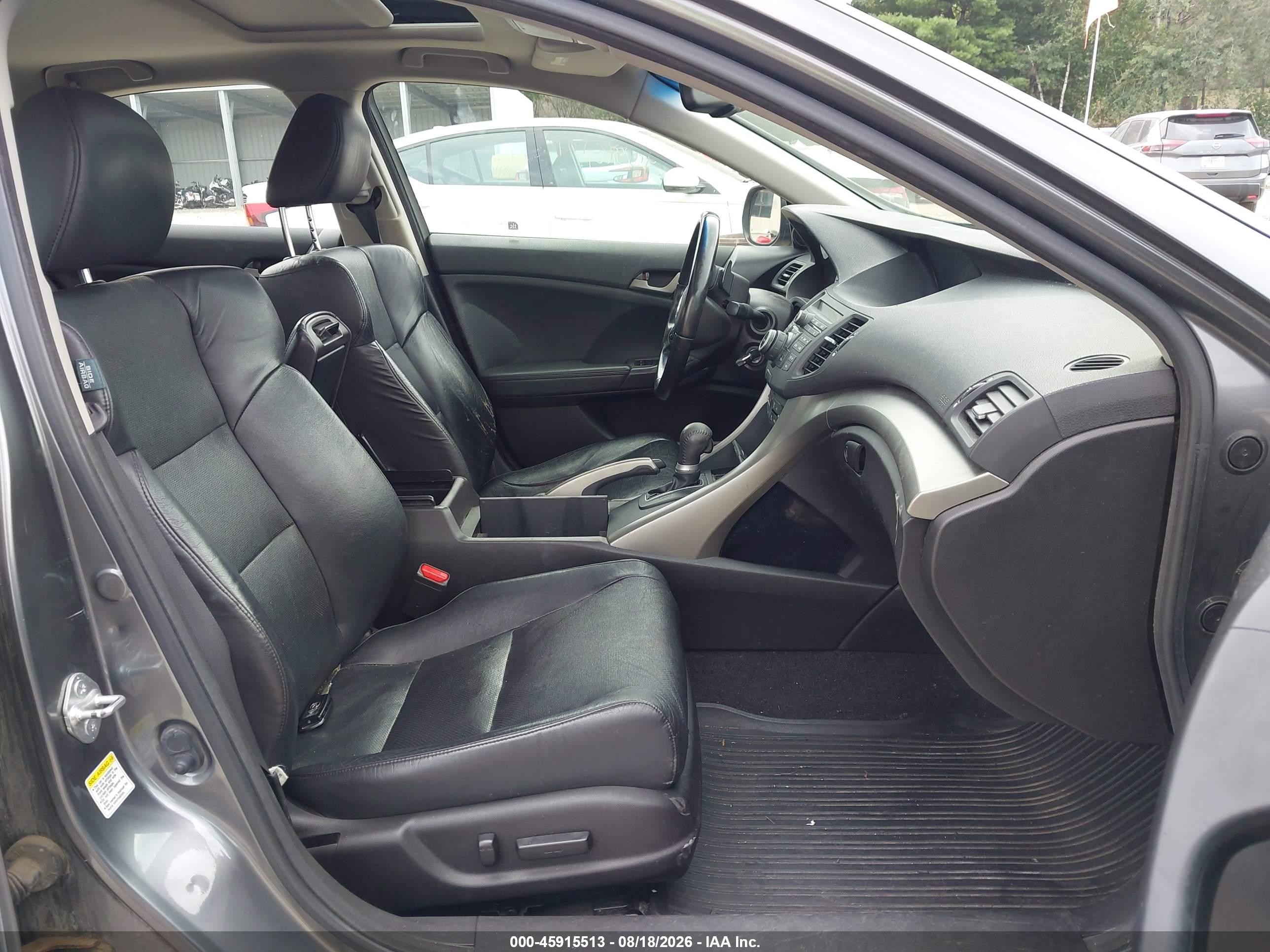 2009 Acura Tsx   Gray vin: JH4CU26629C029356