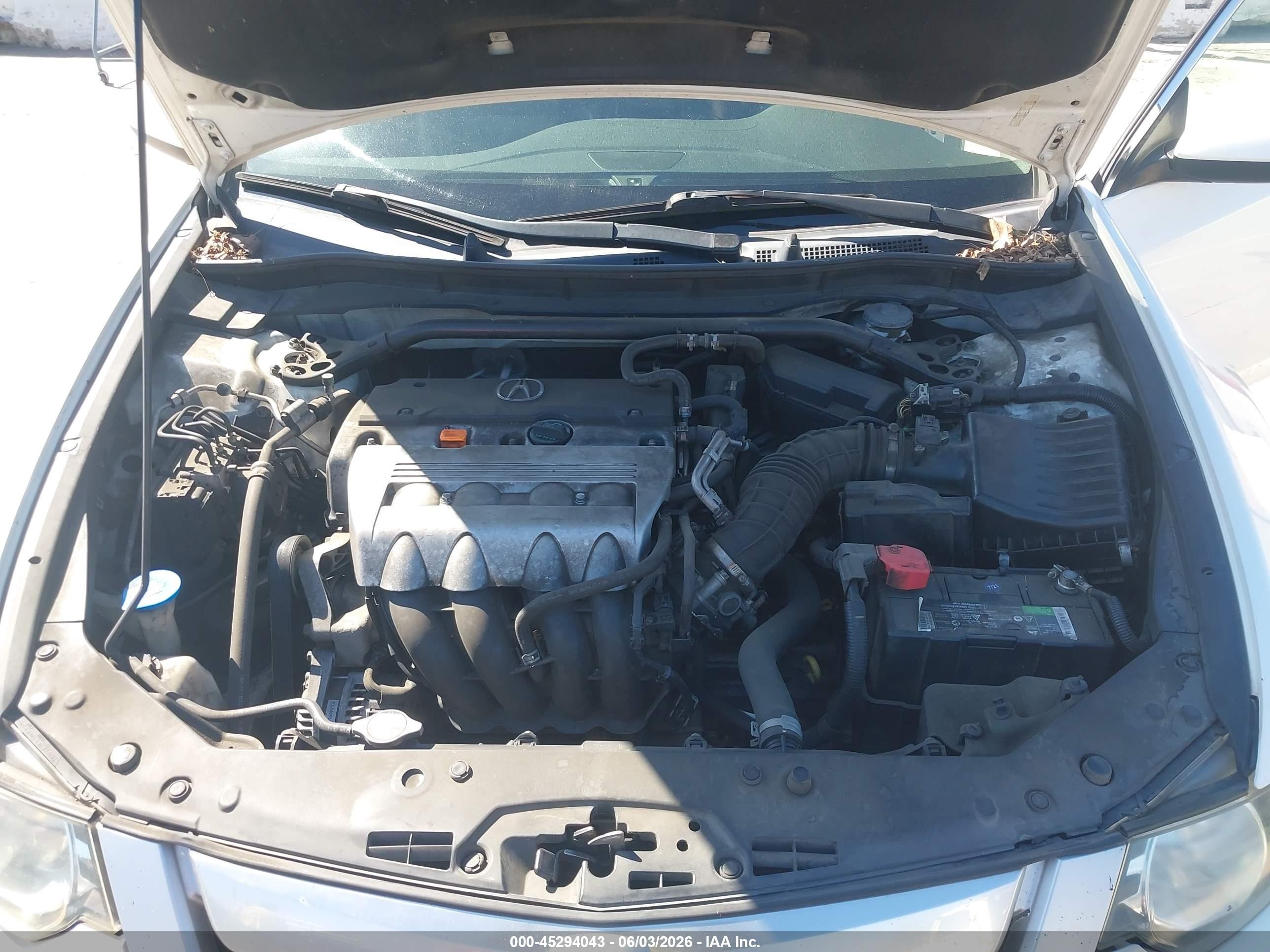 2009 Acura Tsx   White vin: JH4CU26629C031723