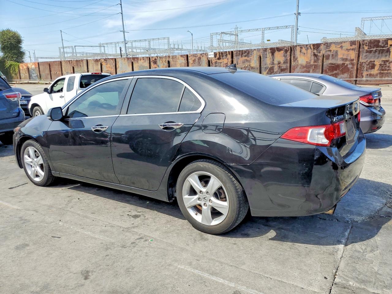 2009 Acura Tsx Black vin: JH4CU26629C034671