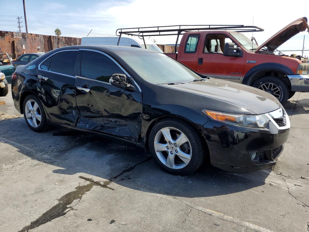 2009 Acura Tsx Black vin: JH4CU26629C034671