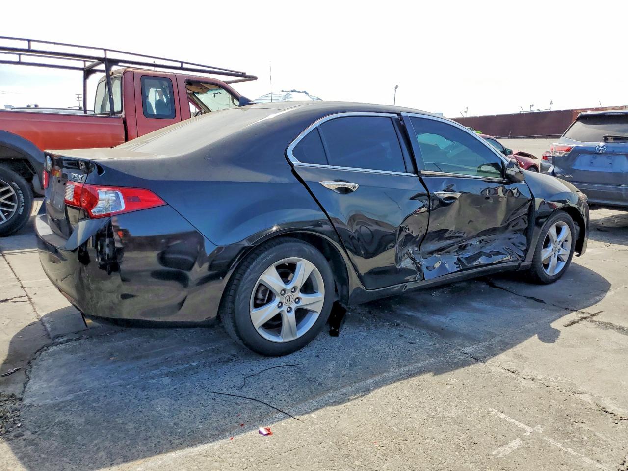 2009 Acura Tsx Black vin: JH4CU26629C034671