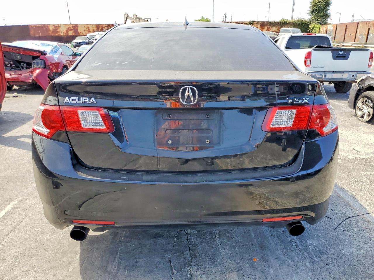 2009 Acura Tsx Black vin: JH4CU26629C034671