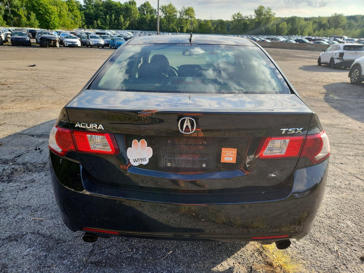 2009 Acura Tsx Black vin: JH4CU26629C036033