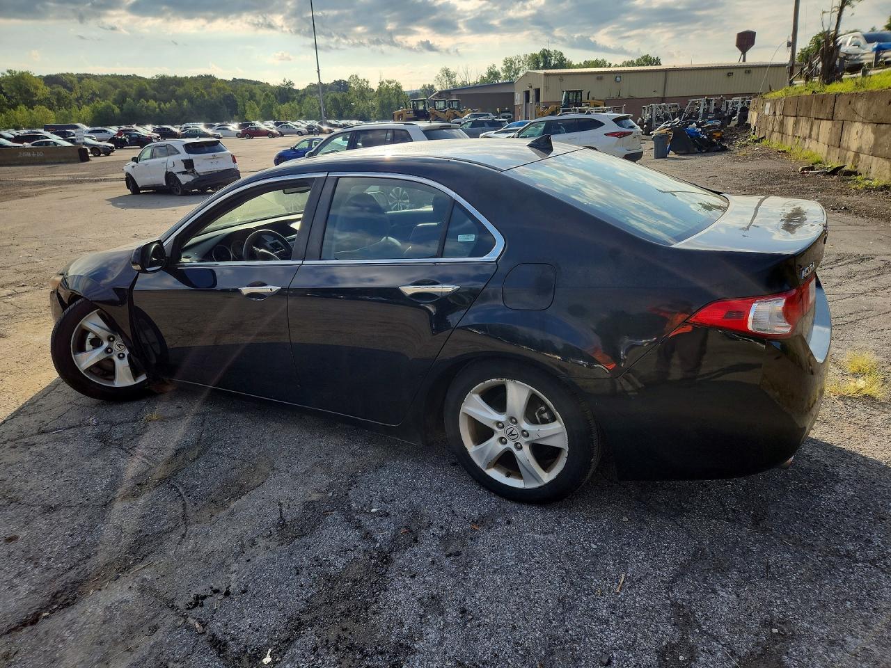 2009 Acura Tsx Black vin: JH4CU26629C036033