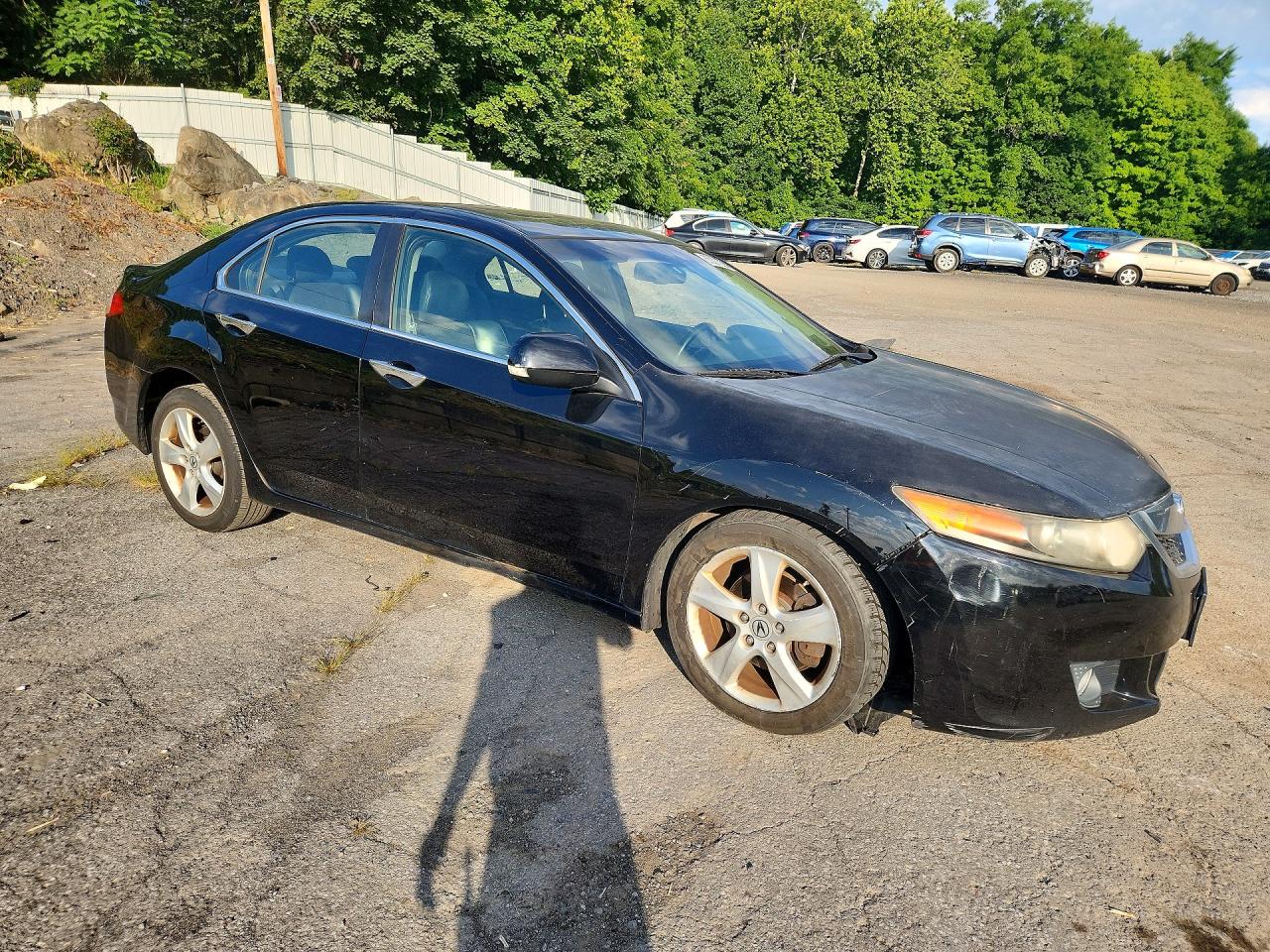 2009 Acura Tsx Black vin: JH4CU26629C036033
