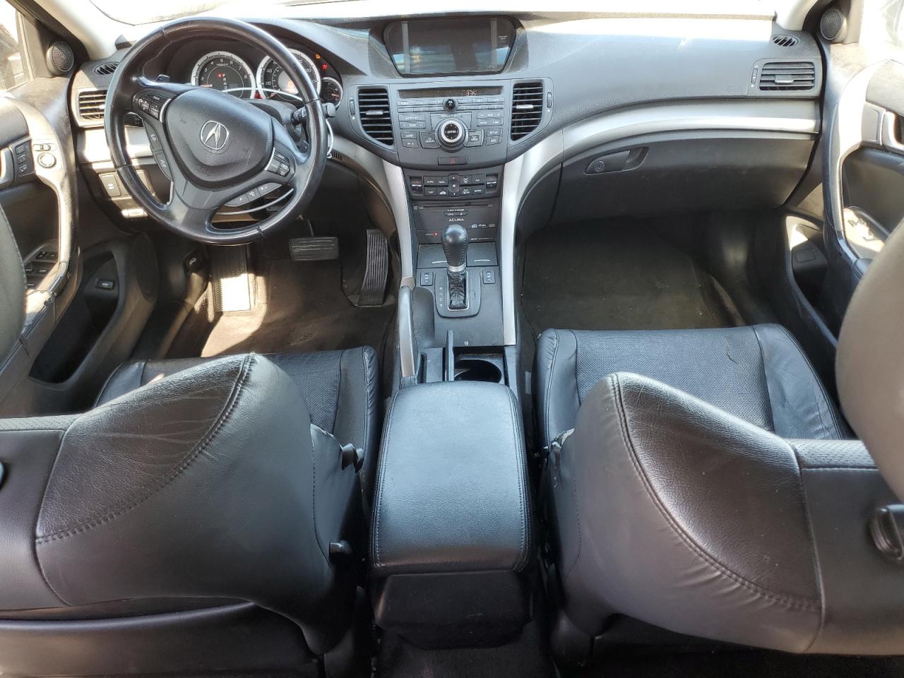 2009 Acura Tsx Черный vin: JH4CU26639C004126