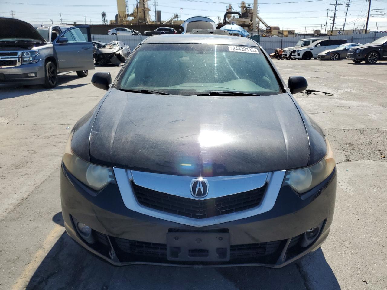 2009 Acura Tsx Черный vin: JH4CU26639C004126