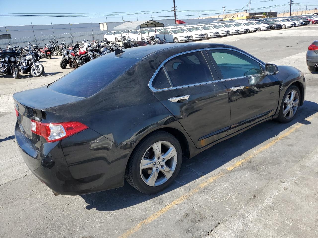 2009 Acura Tsx Черный vin: JH4CU26639C004126