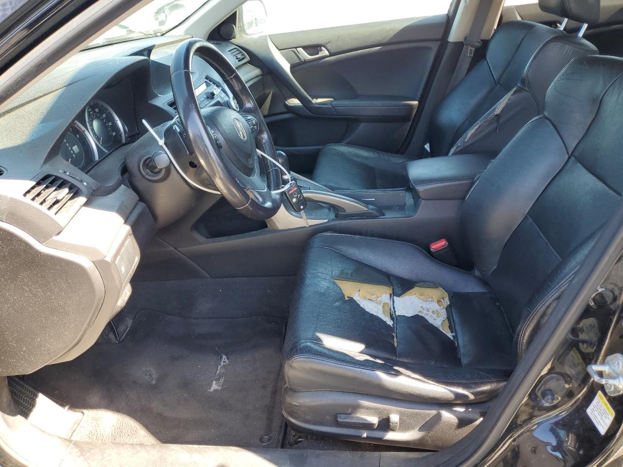 2009 Acura Tsx Черный vin: JH4CU26639C004126