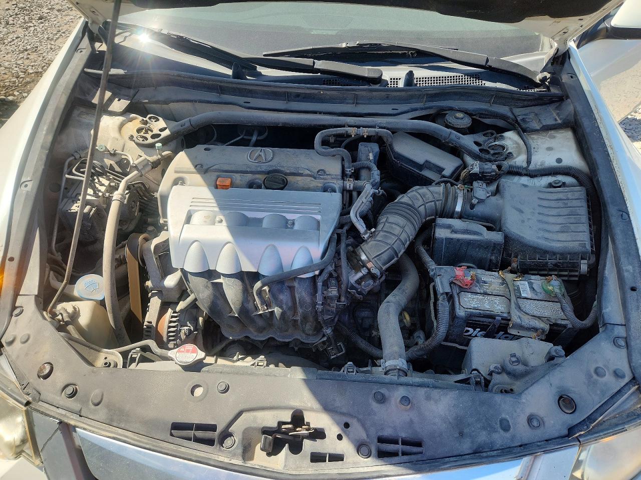 2009 Acura Tsx White vin: JH4CU26639C008287