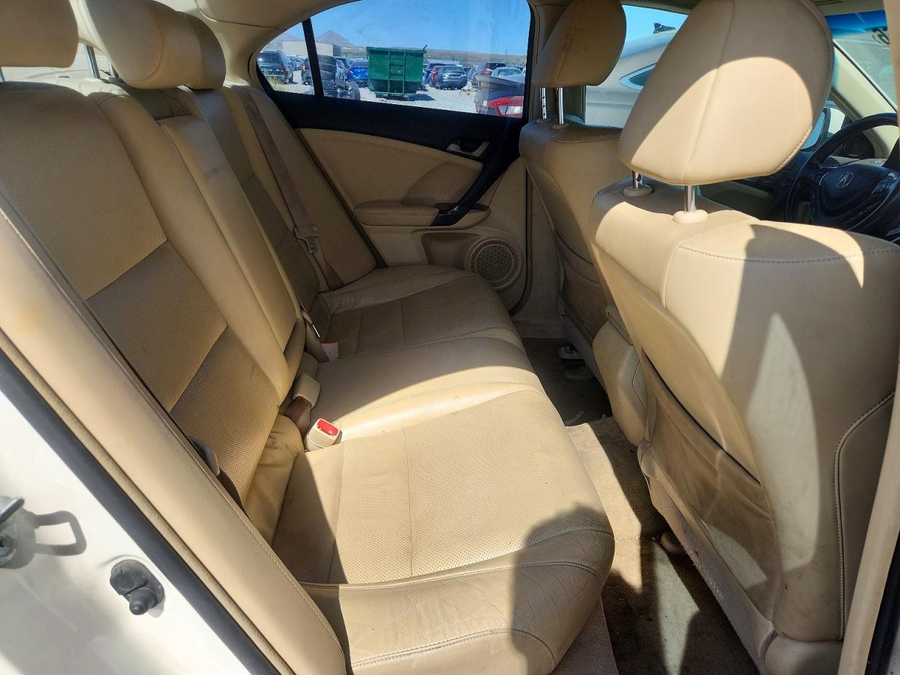2009 Acura Tsx White vin: JH4CU26639C008287