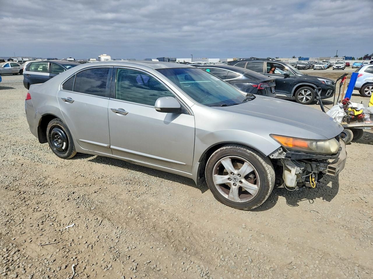 2009 Acura Tsx Серебряный vin: JH4CU26639C014753
